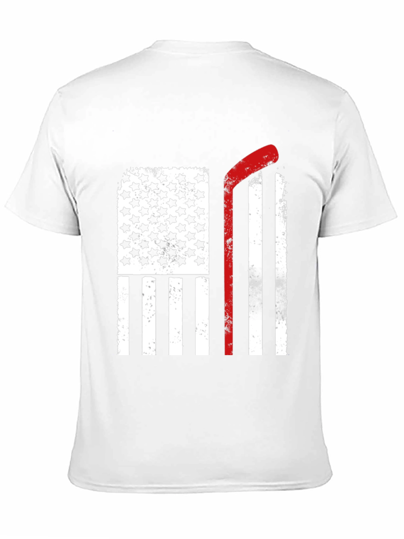 USA Hockey Stick Flag T-Shirt