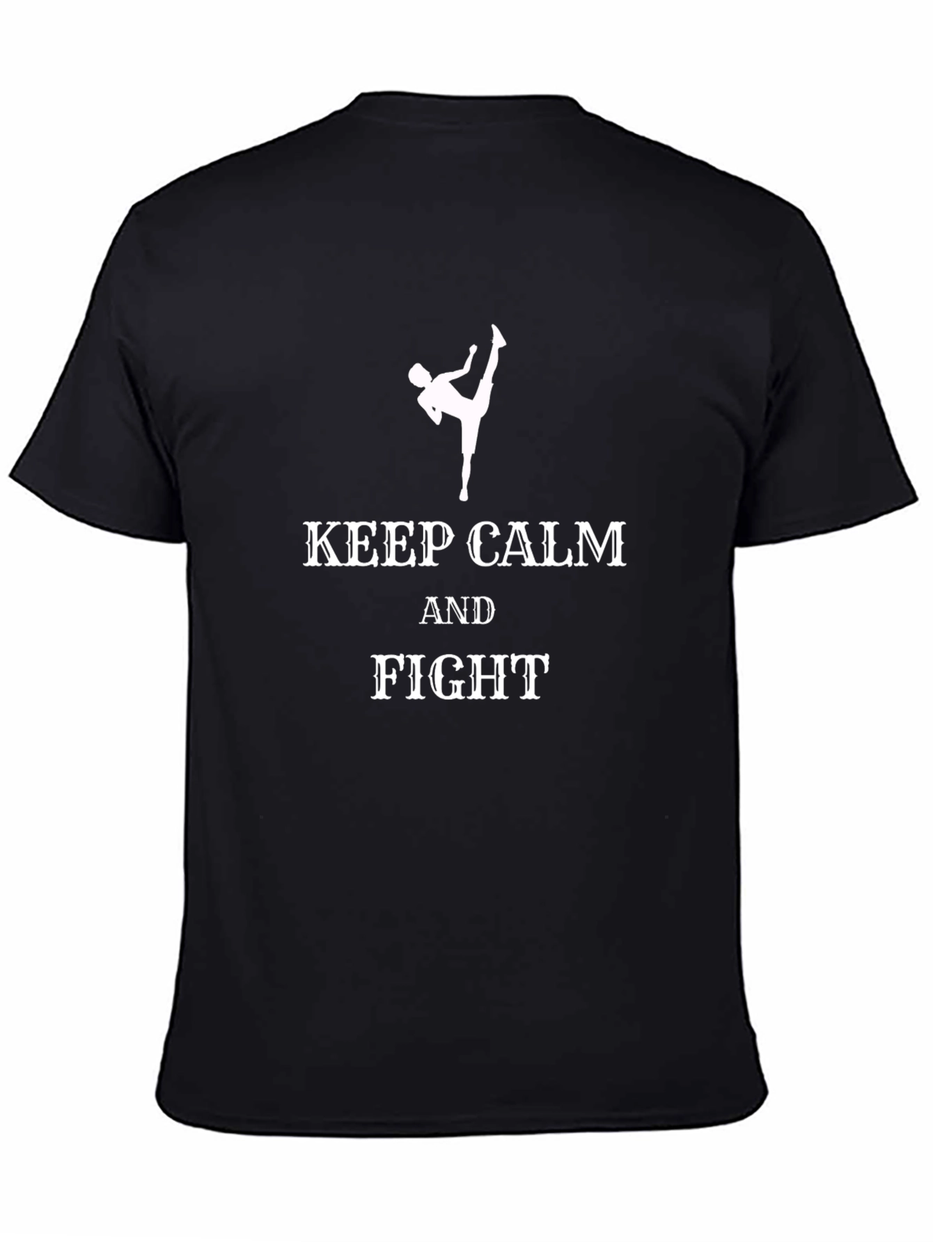 Keep Calm and Fight Graphic Tee