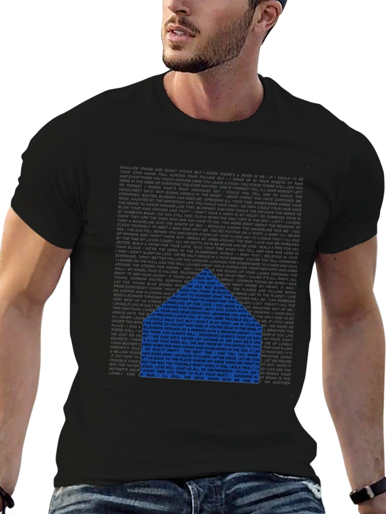 Lyric Graphic Tee - Unique Design Comfortable Fit