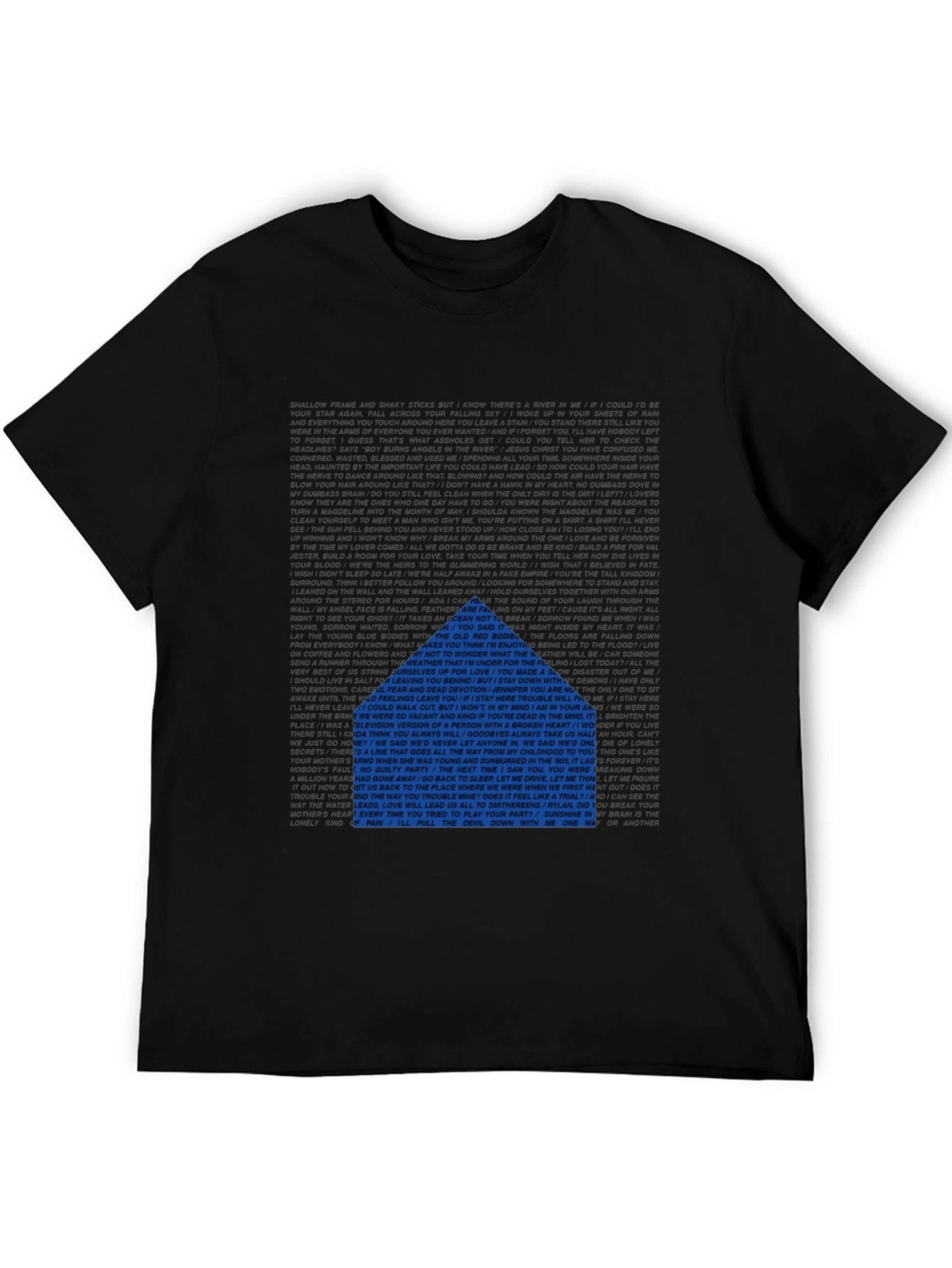 Lyric Graphic Tee - Unique Design Comfortable Fit