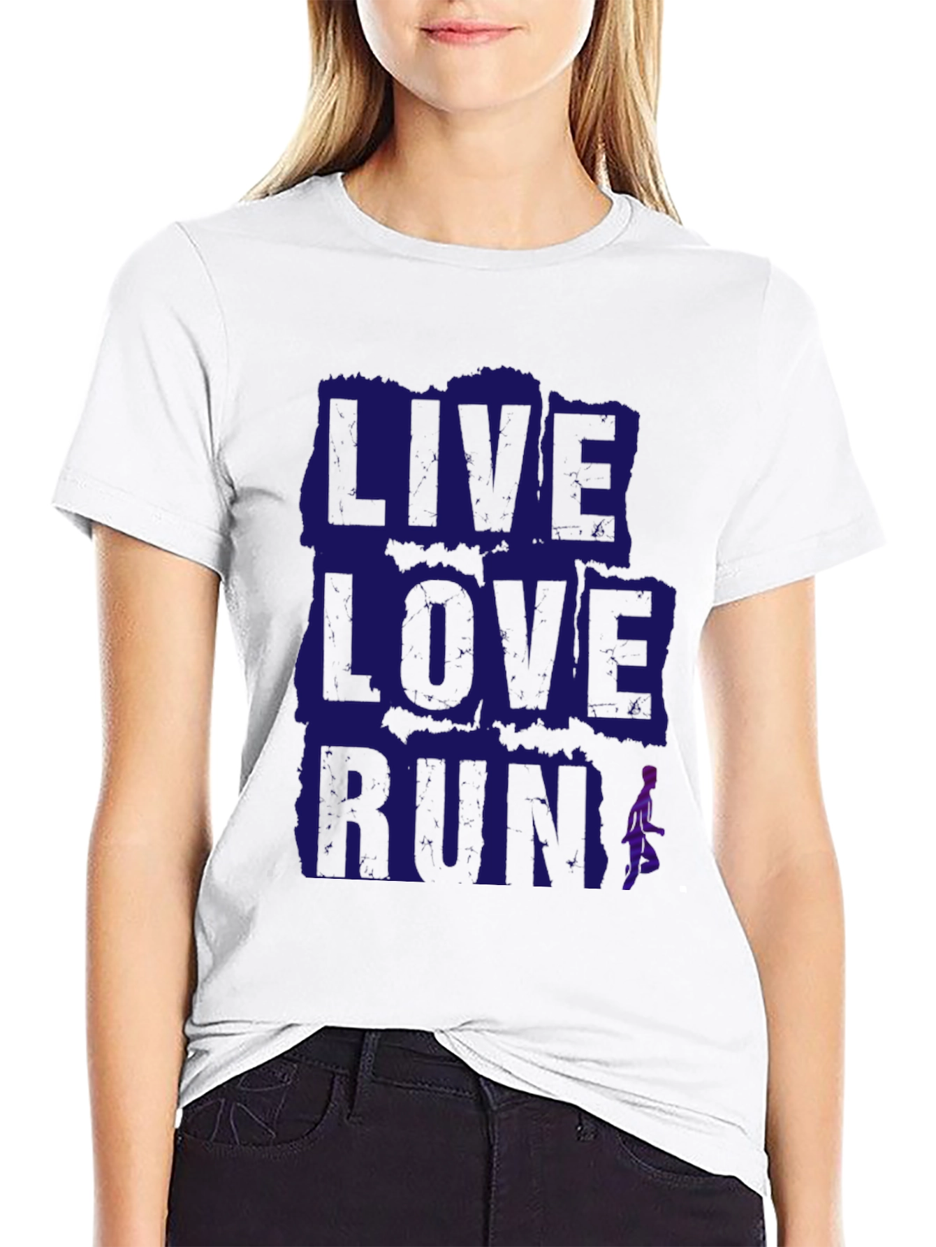 Live Love Run Graphic T-Shirt