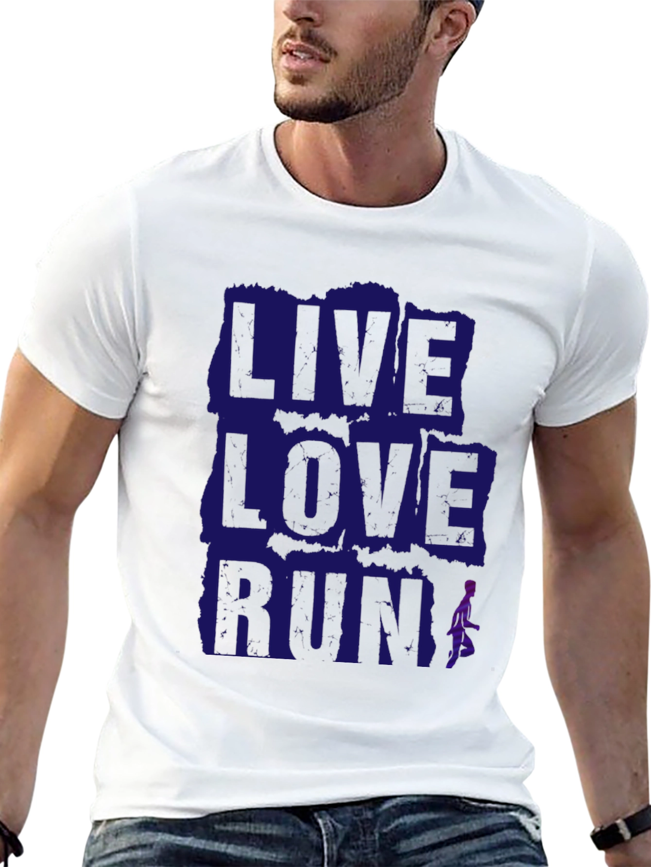 Live Love Run Graphic T-Shirt