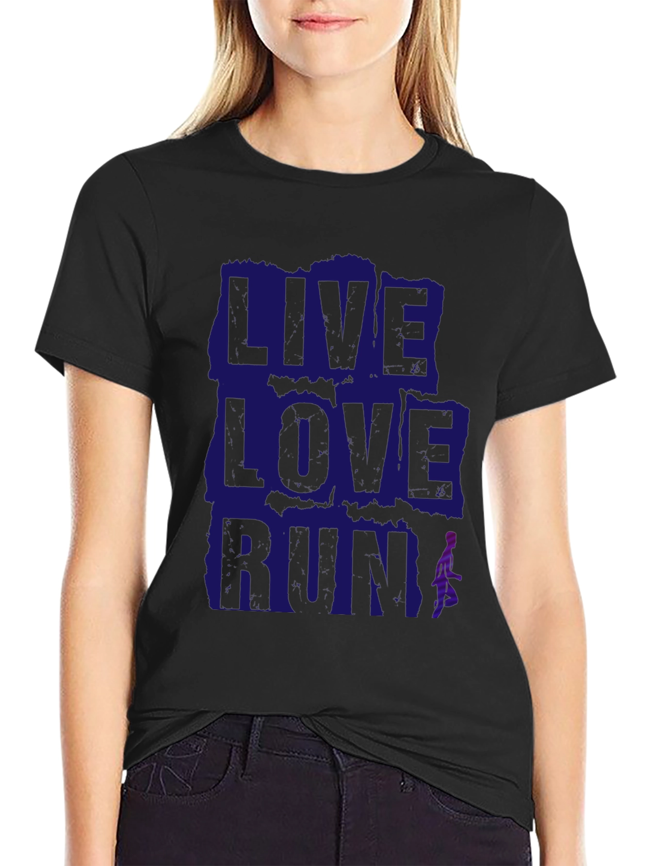 Live Love Run Graphic T-Shirt