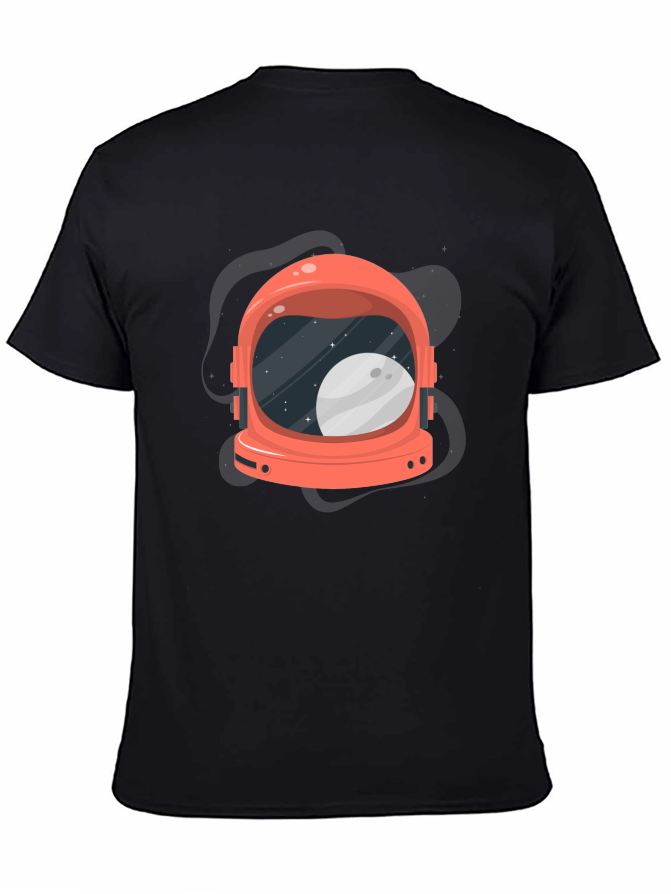 Retro Astronaut Helmet Graphic Tee
