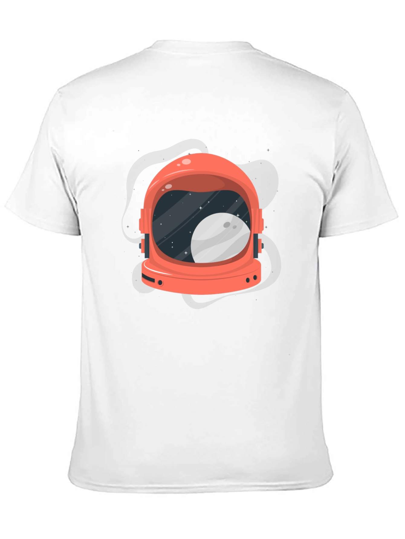 Retro Astronaut Helmet Graphic Tee
