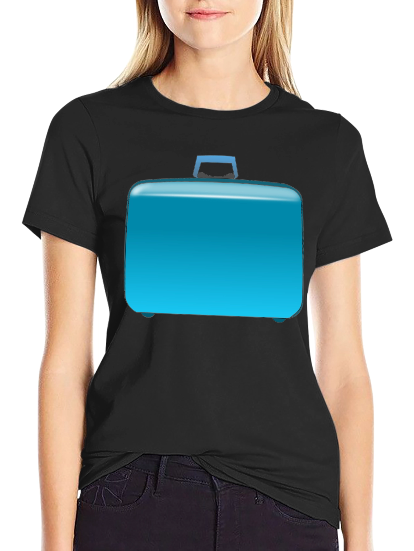Cool Briefcase Graphic T-Shirt