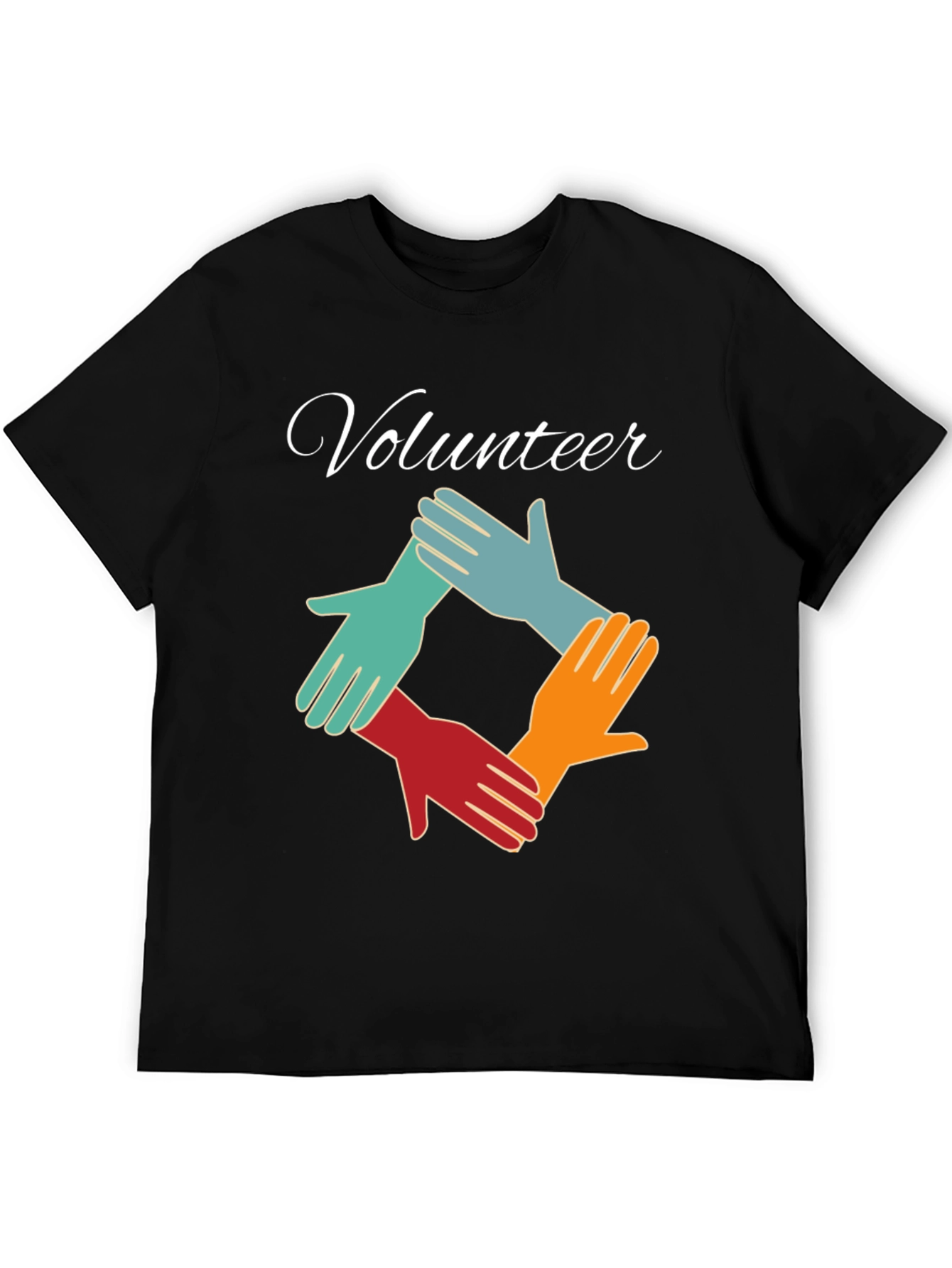 Volunteer Hands Graphic T-Shirt