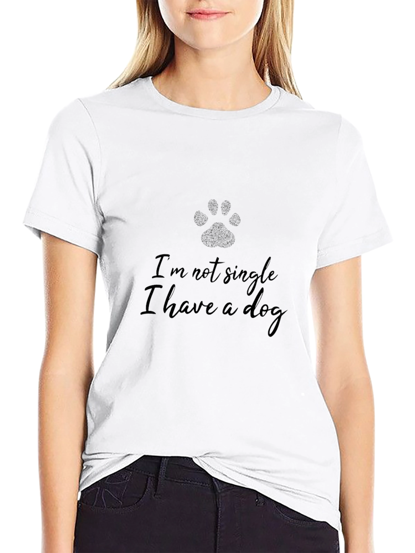 Im Not Single I Have a Dog T-Shirt