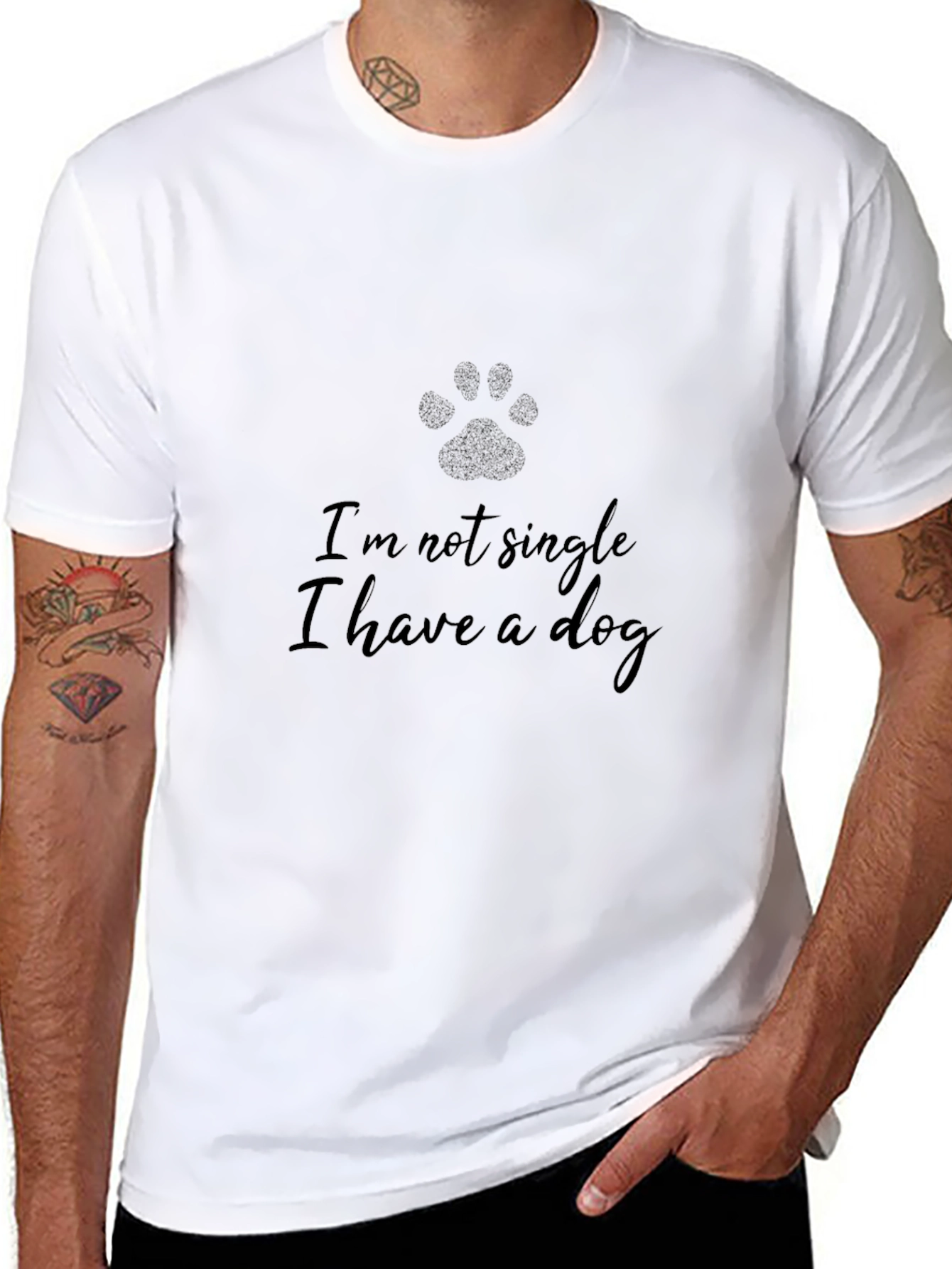 Im Not Single I Have a Dog T-Shirt