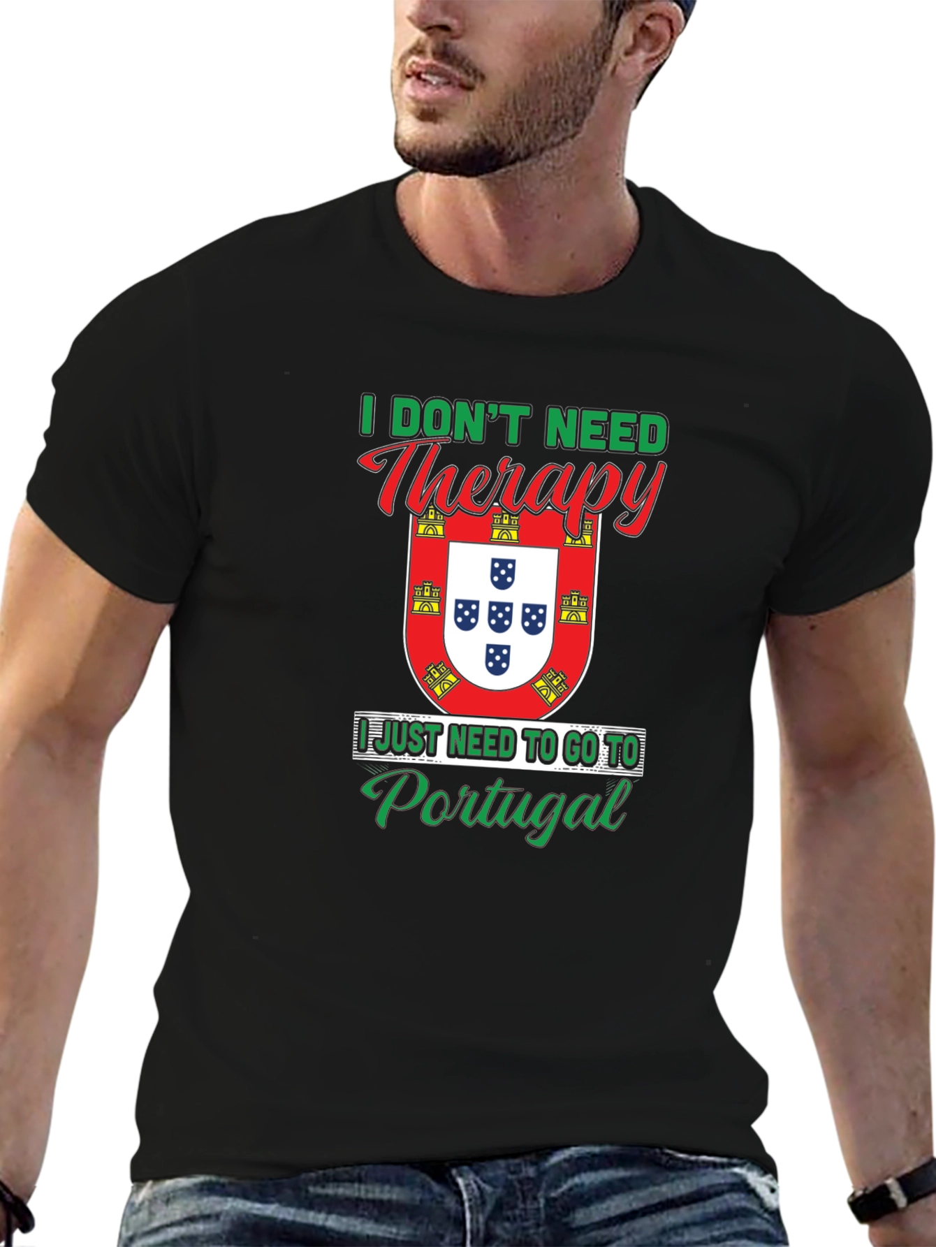 Portugal Therapy Graphic Tee