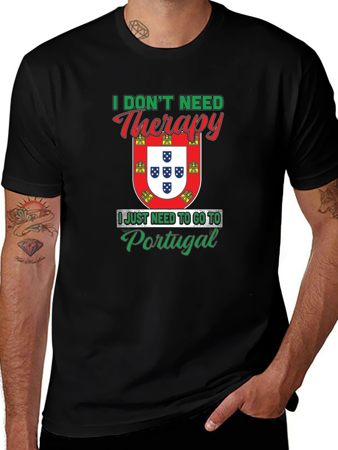 Portugal Therapy Graphic Tee