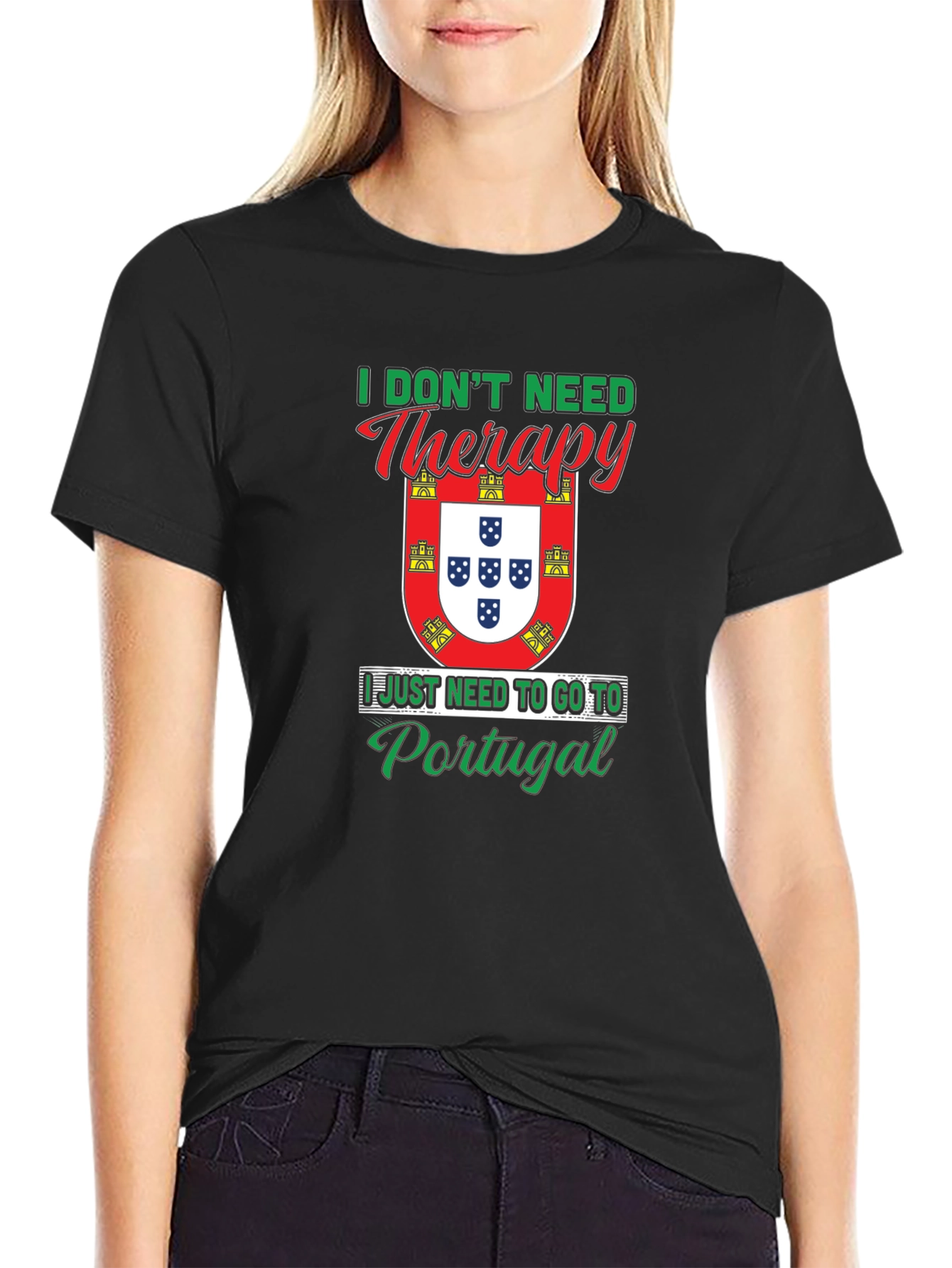 Portugal Therapy Graphic Tee