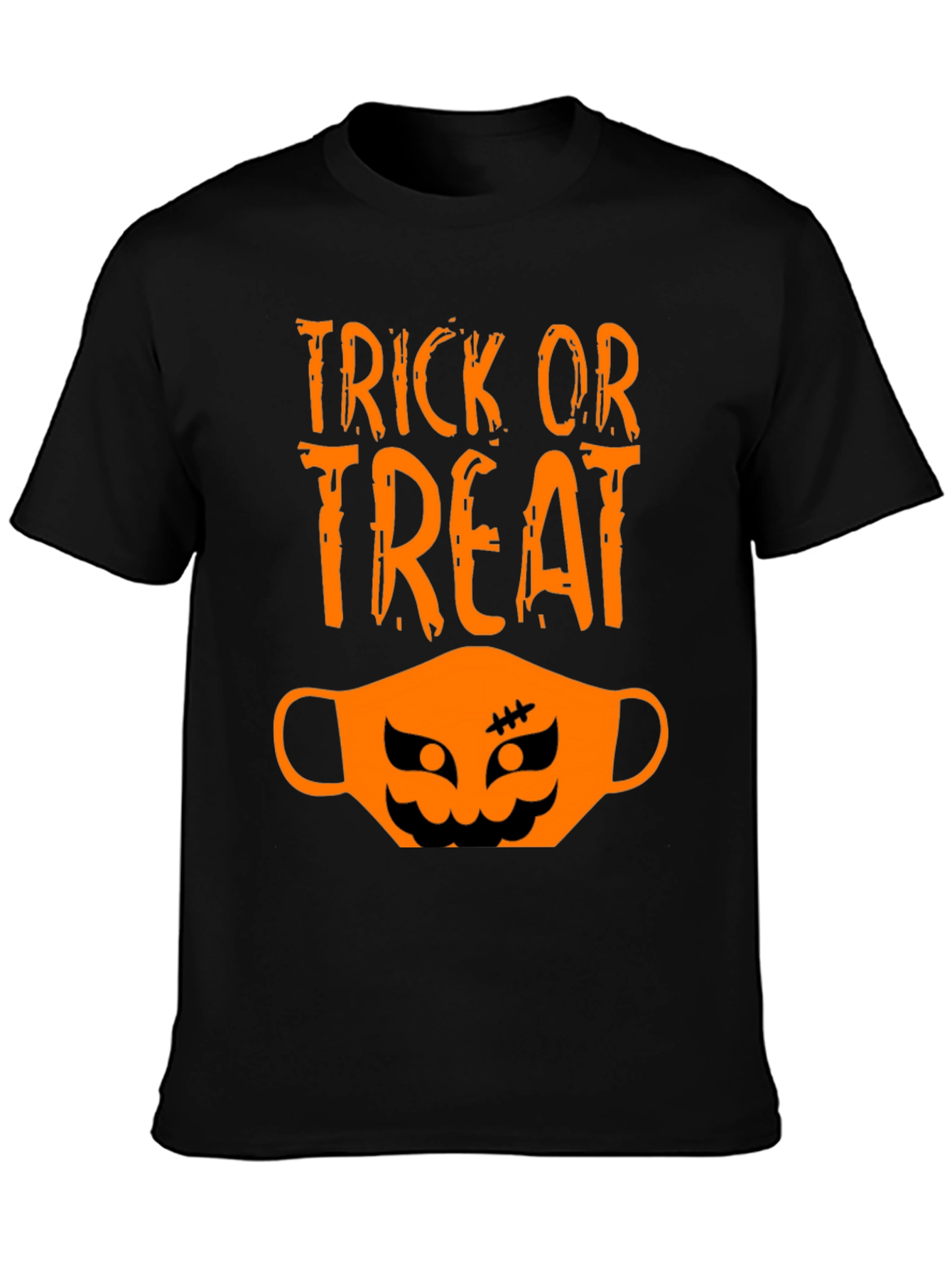 Trick or Treat Halloween Mask T-Shirt