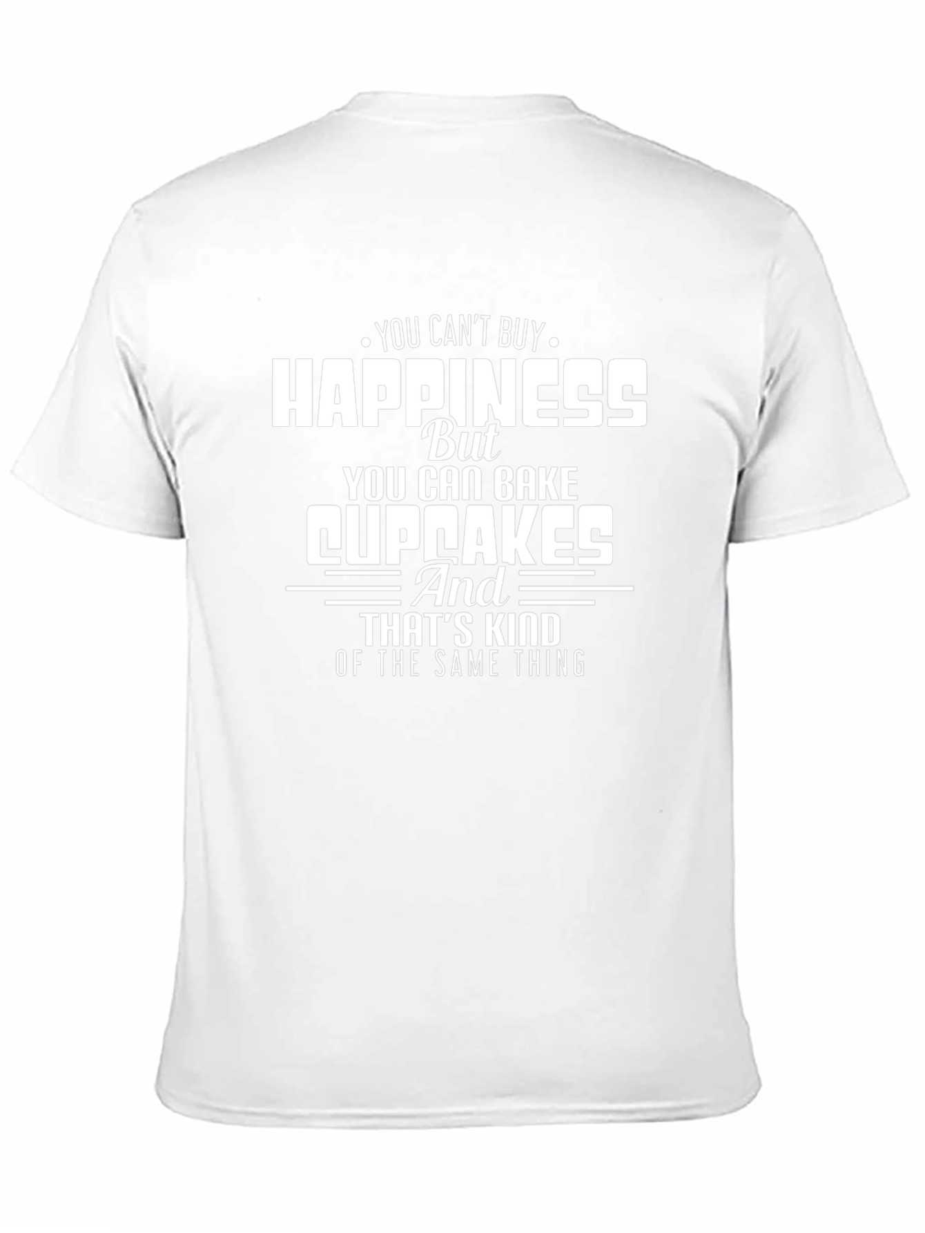 Happiness Cupcakes T-Shirt Funny Baking Shirt