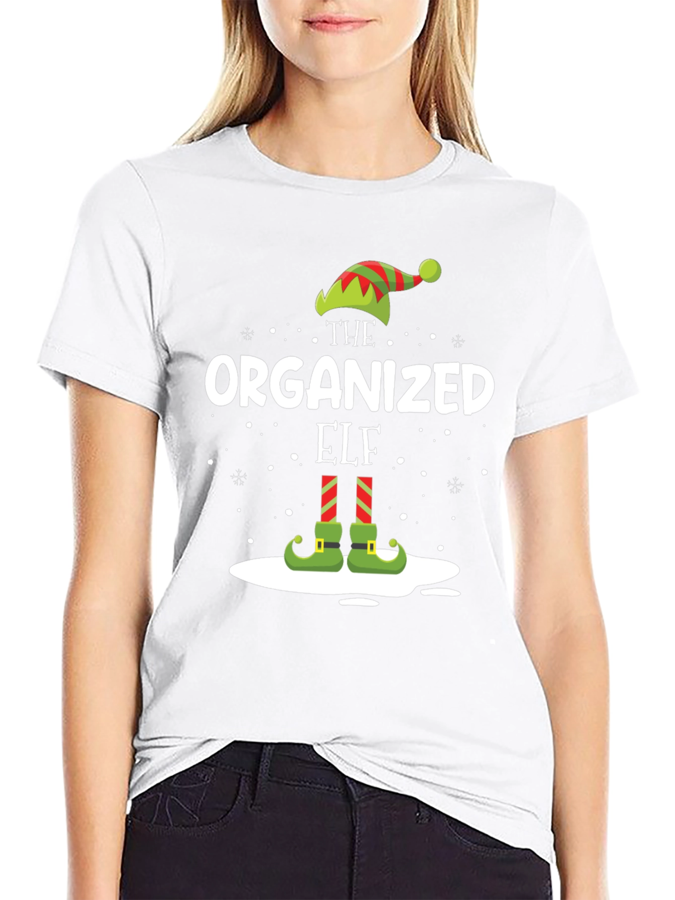 The Organized Elf Graphic T-Shirt
