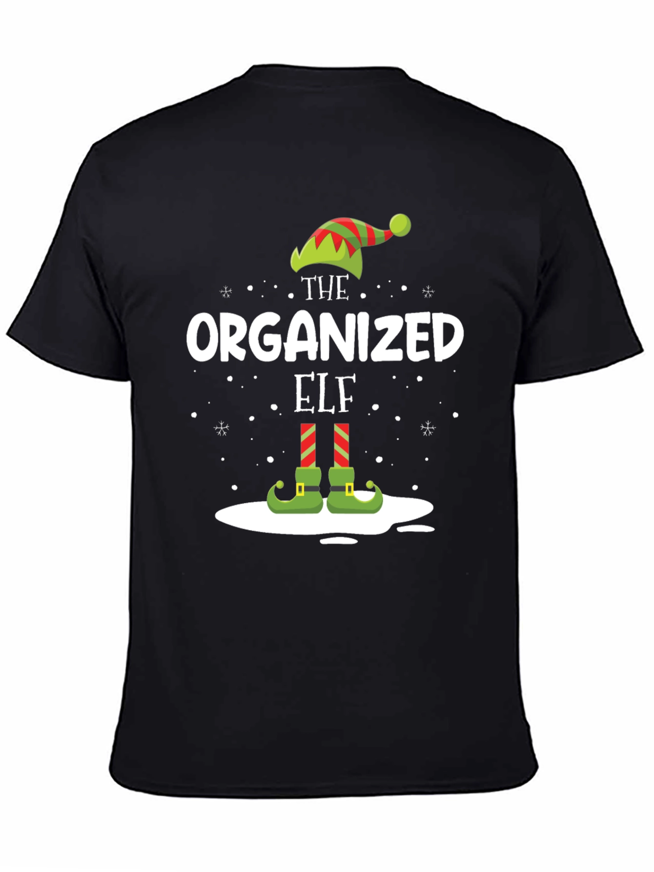 The Organized Elf Graphic T-Shirt