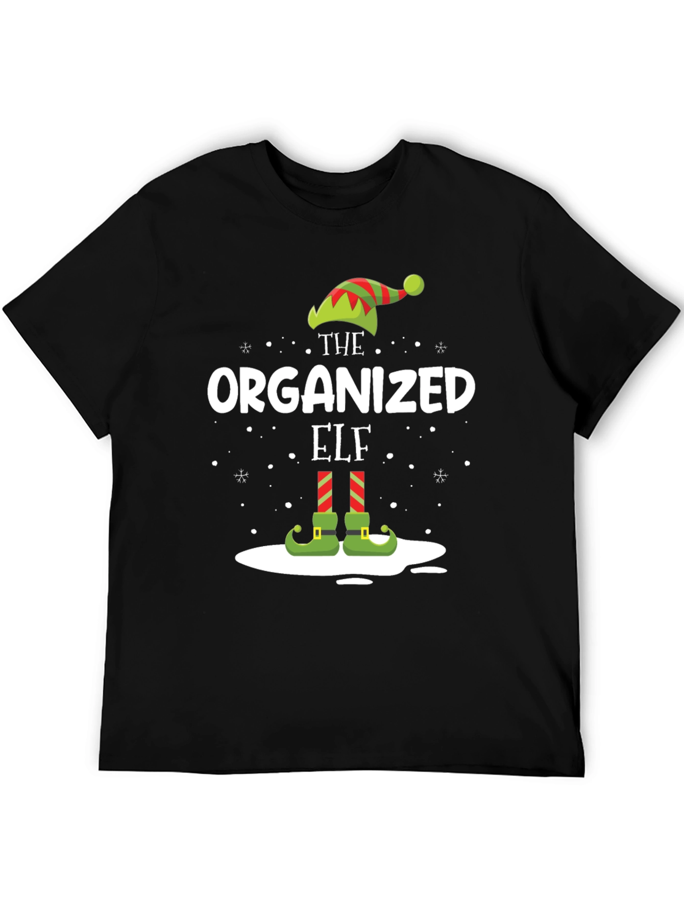 The Organized Elf Graphic T-Shirt