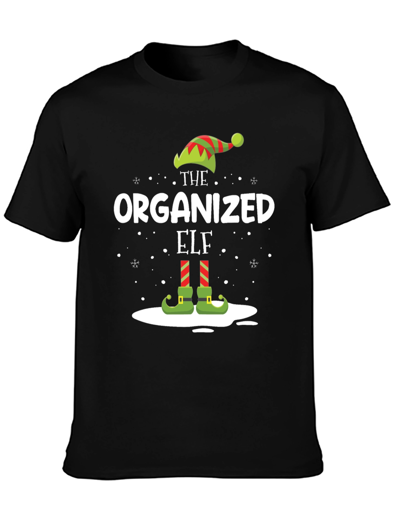 The Organized Elf Graphic T-Shirt