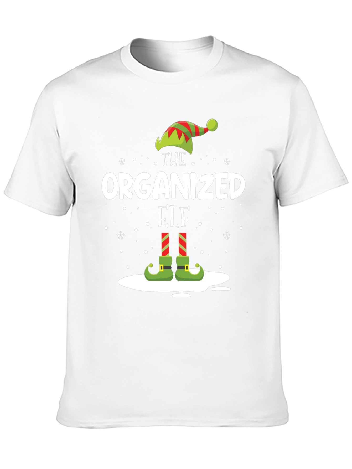 The Organized Elf Graphic T-Shirt