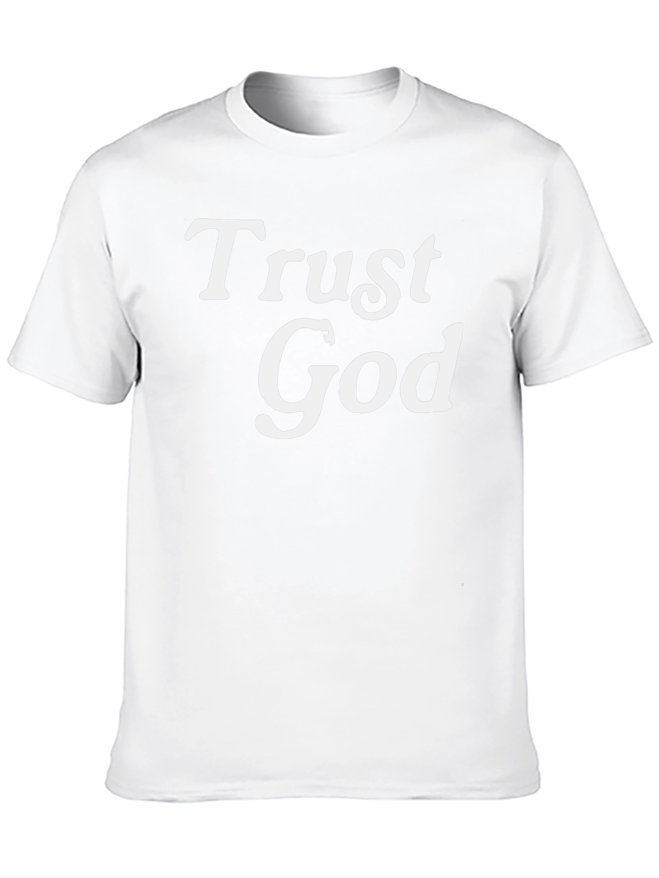 Trust God Black Graphic Tee