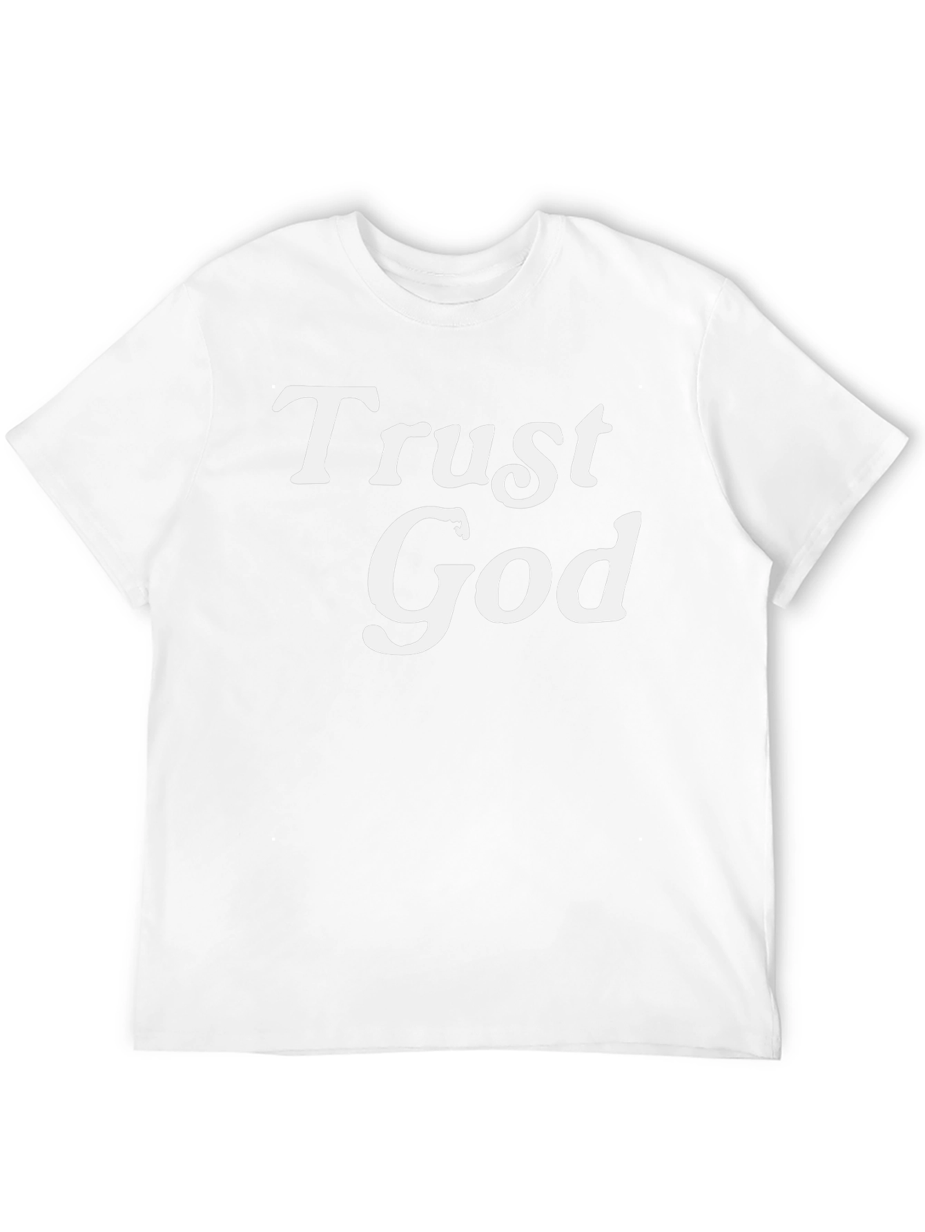 Trust God Black Graphic Tee
