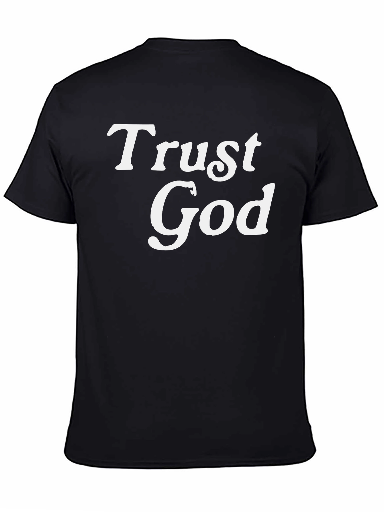 Trust God Black Graphic Tee