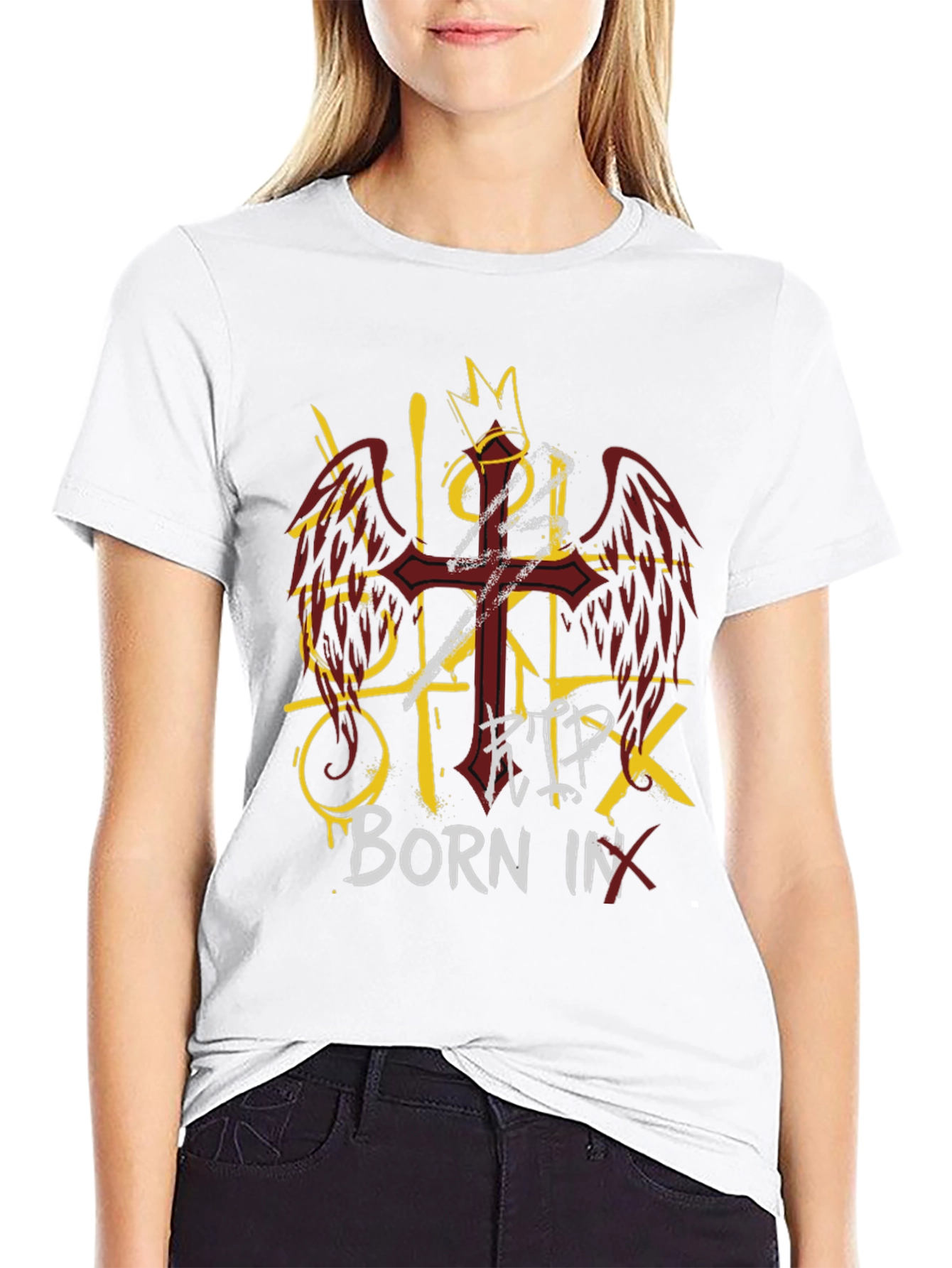 RIP Born In Black Graphic Tee