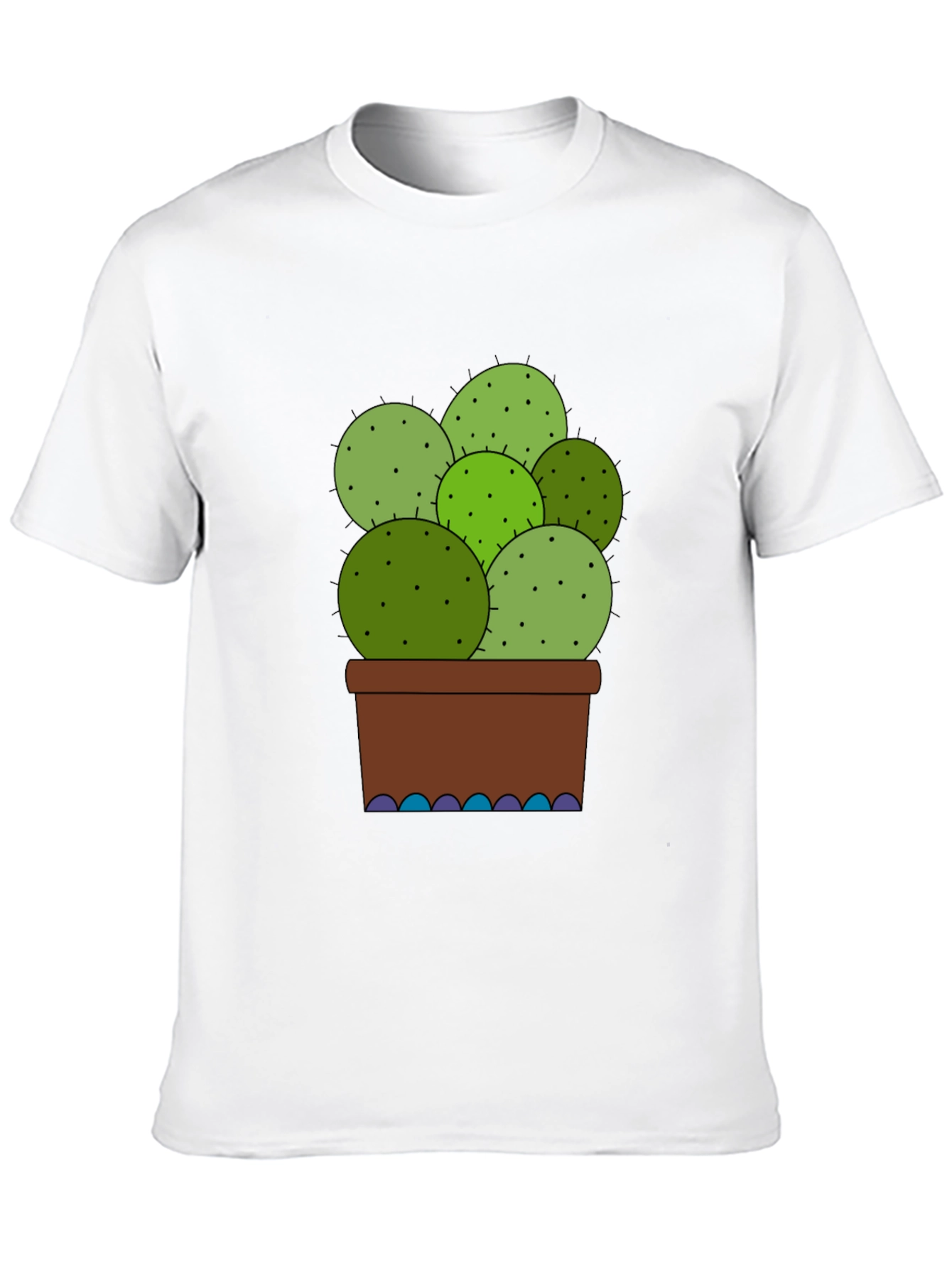 Cactus Graphic T-Shirt - Unique Plant Lover Tee