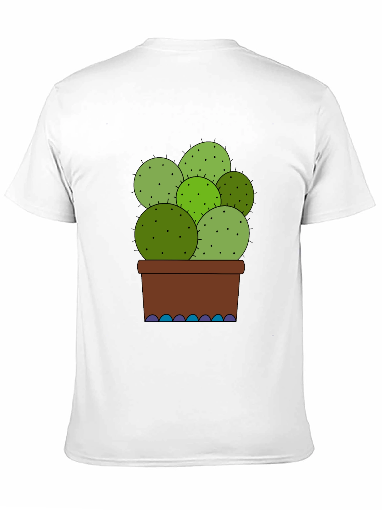 Cactus Graphic T-Shirt - Unique Plant Lover Tee