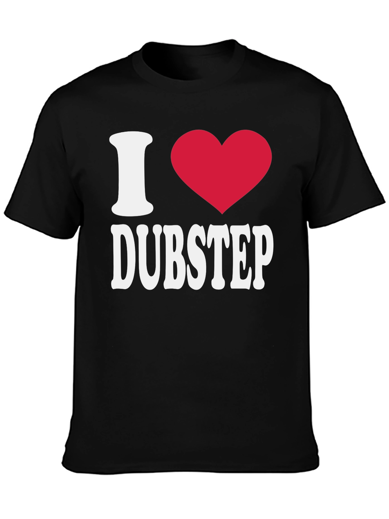 I Heart Dubstep Graphic Tee - Music Lover T-Shirt