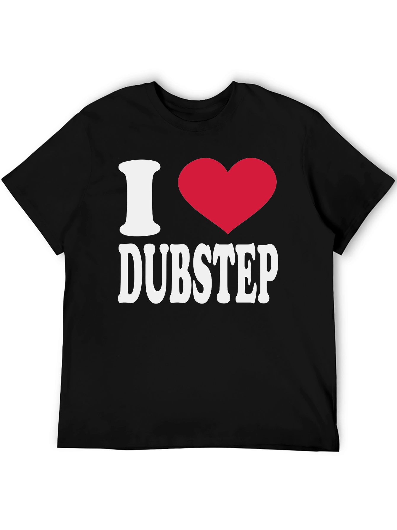 I Heart Dubstep Graphic Tee - Music Lover T-Shirt