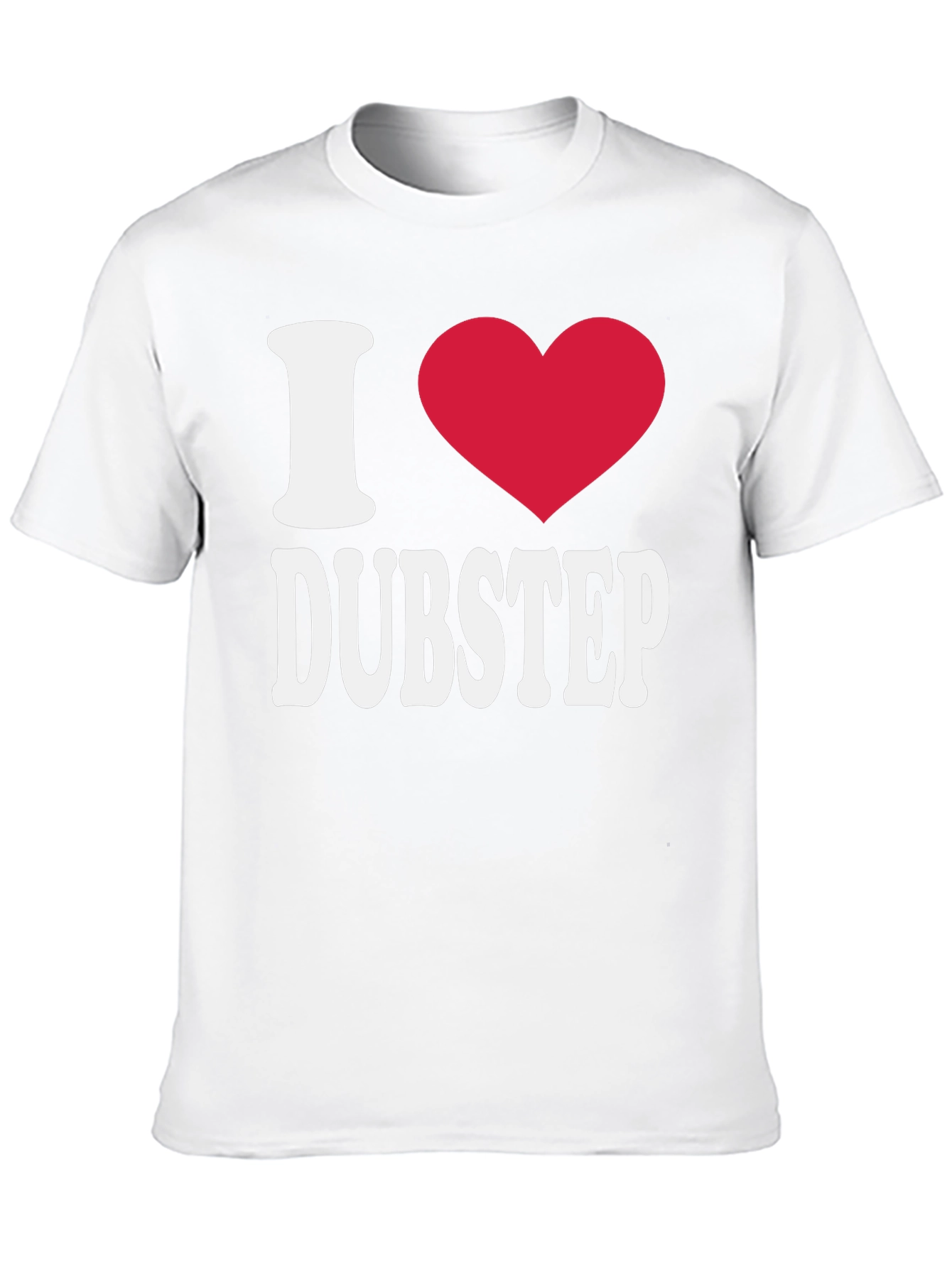 I Heart Dubstep Graphic Tee - Music Lover T-Shirt