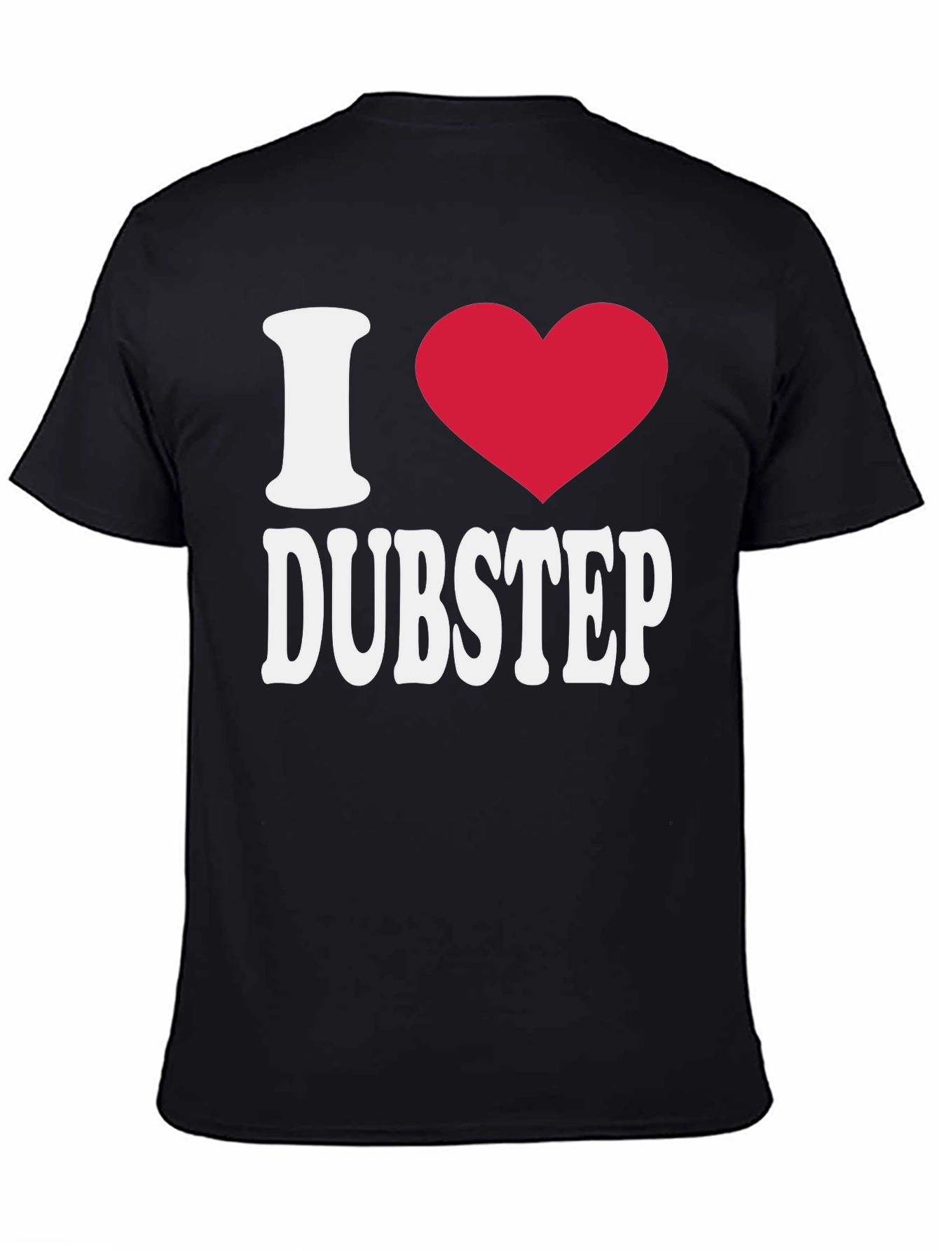 I Heart Dubstep Graphic Tee - Music Lover T-Shirt