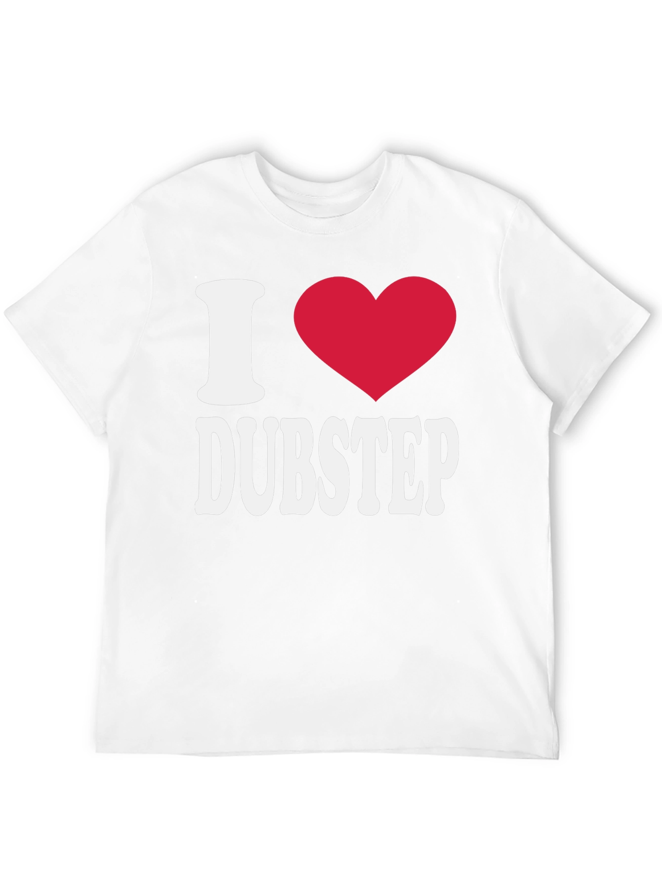 I Heart Dubstep Graphic Tee - Music Lover T-Shirt