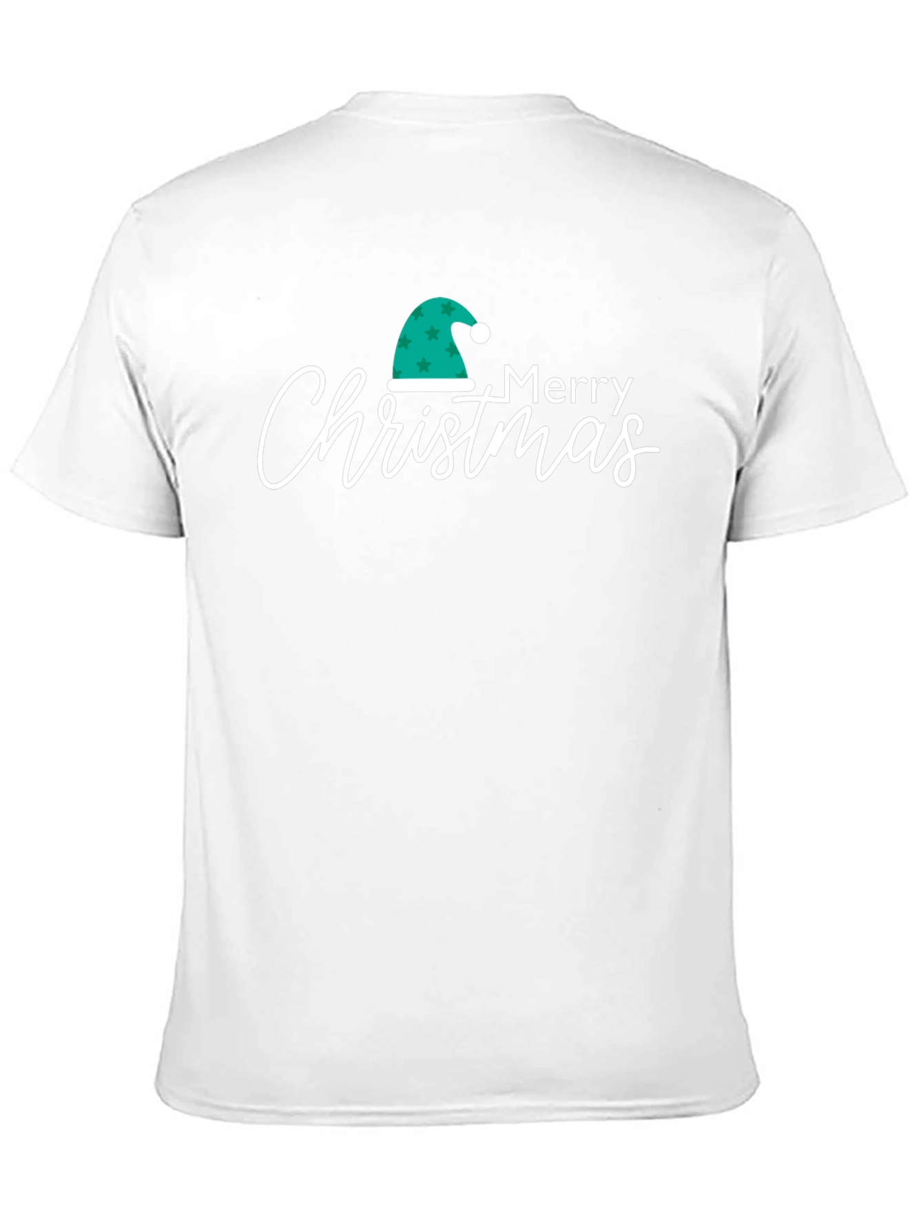 Festive Merry Christmas Graphic Tee - Holiday Apparel