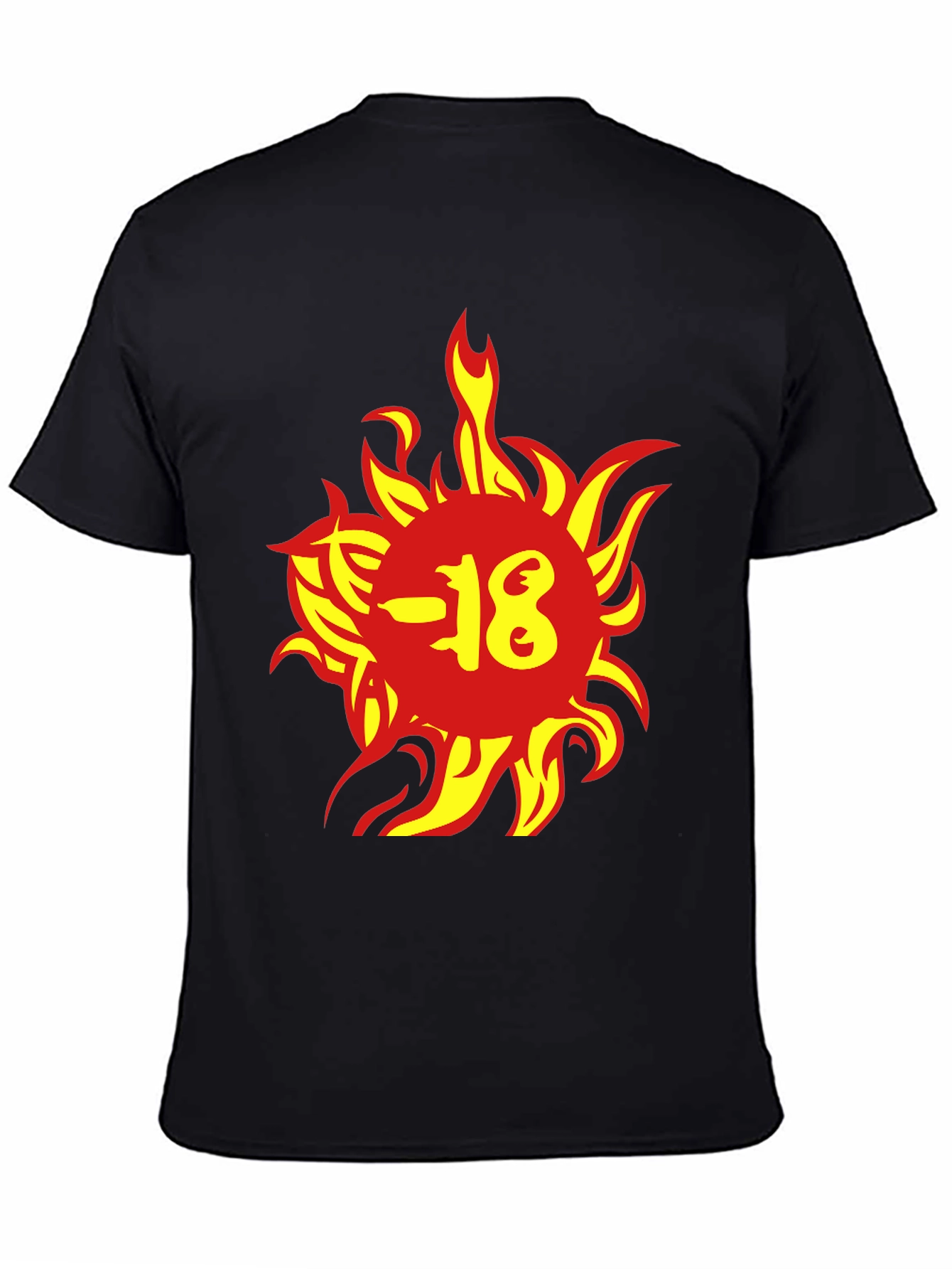 Edgy Graphic Tee - Eighteen Fire Design