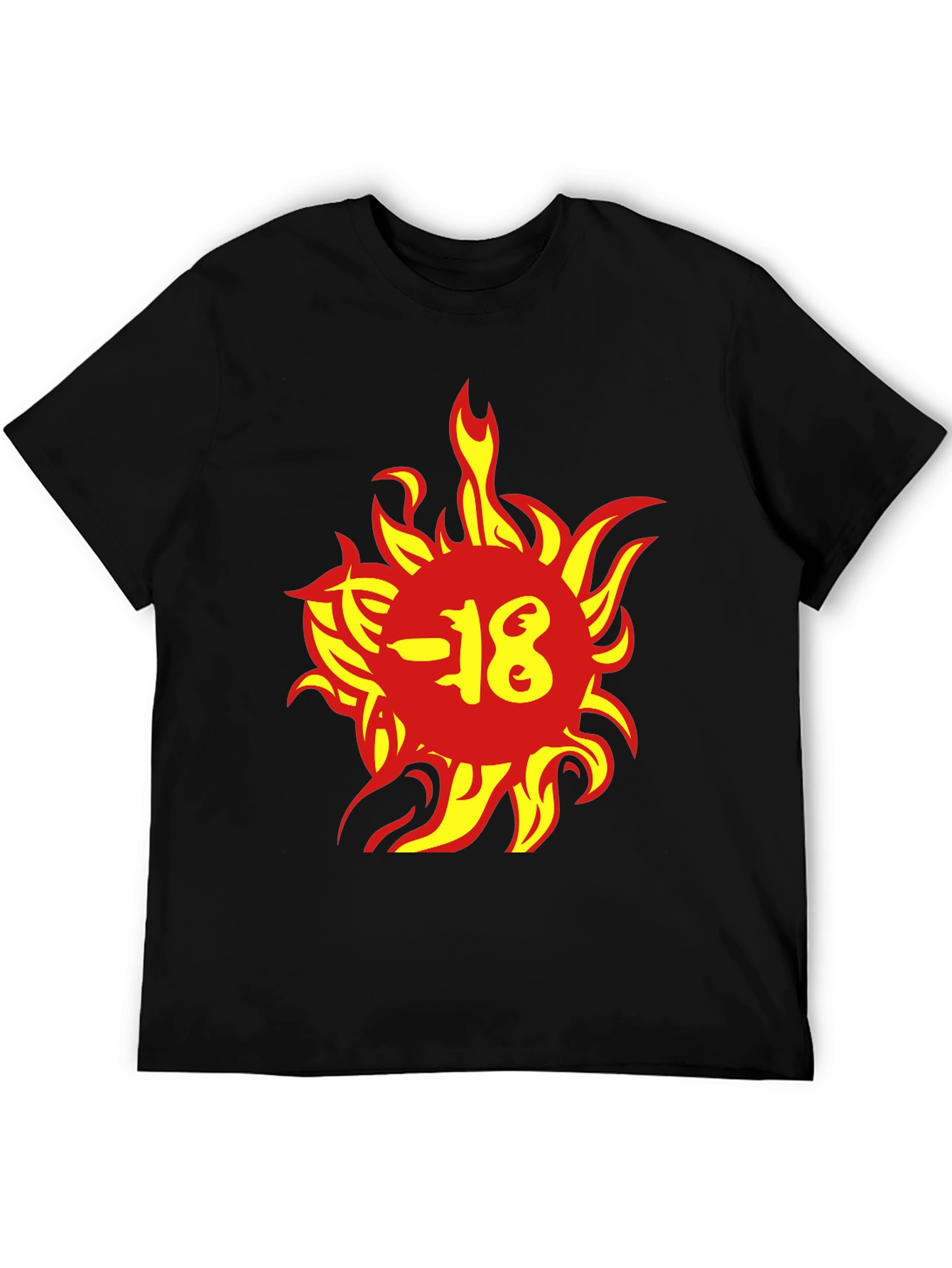Edgy Graphic Tee - Eighteen Fire Design