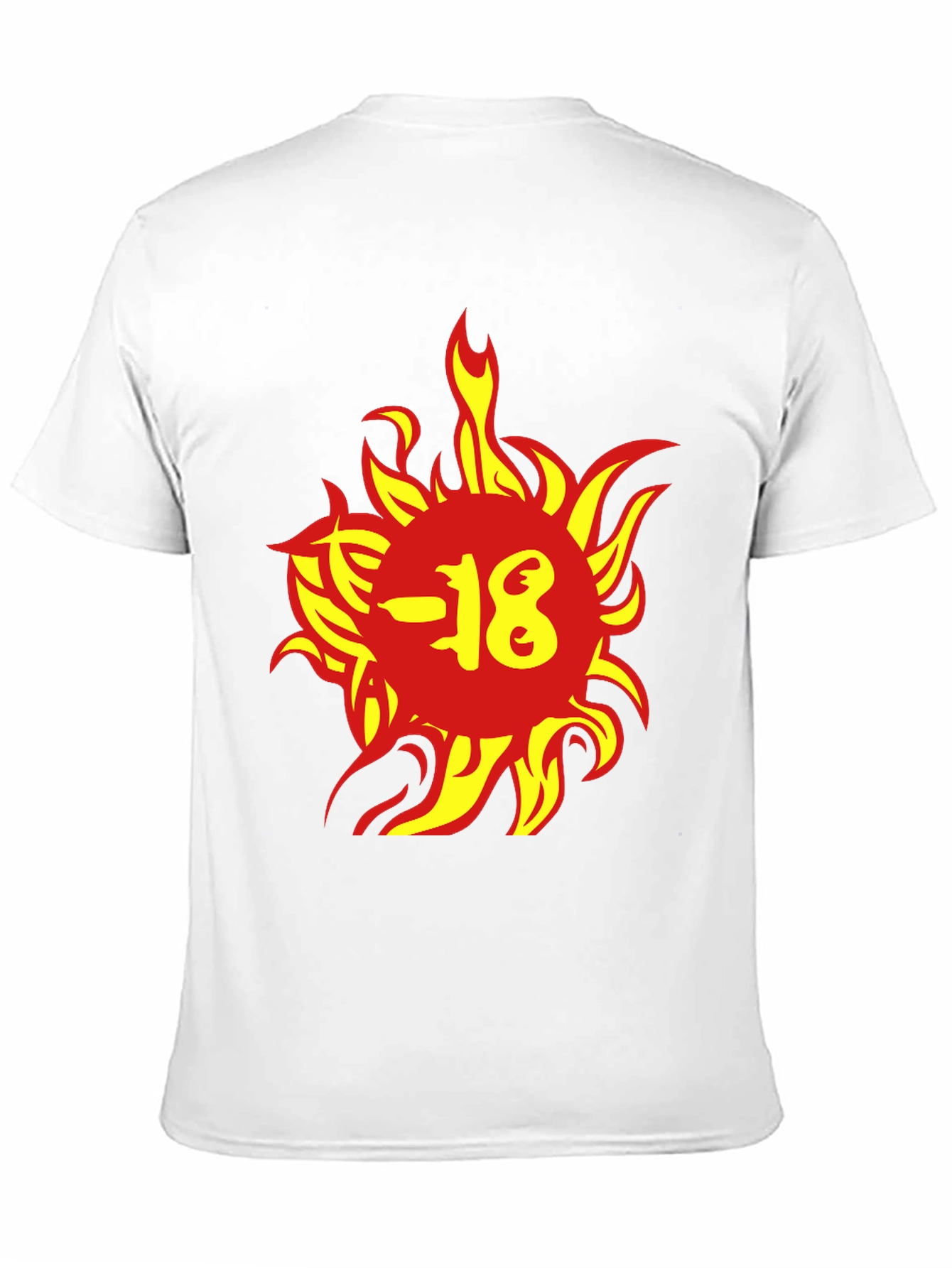 Edgy Graphic Tee - Eighteen Fire Design