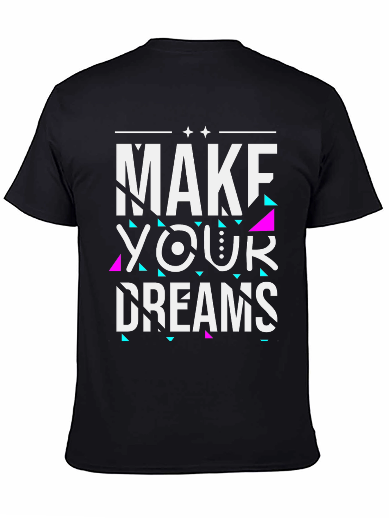 Make Your Dreams Graphic Tee - Black