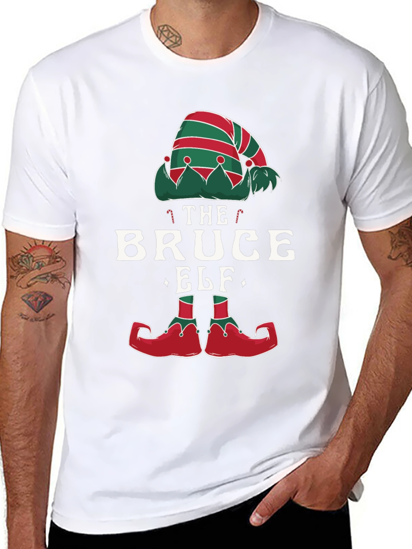 Bruce The Elf Christmas T-Shirt