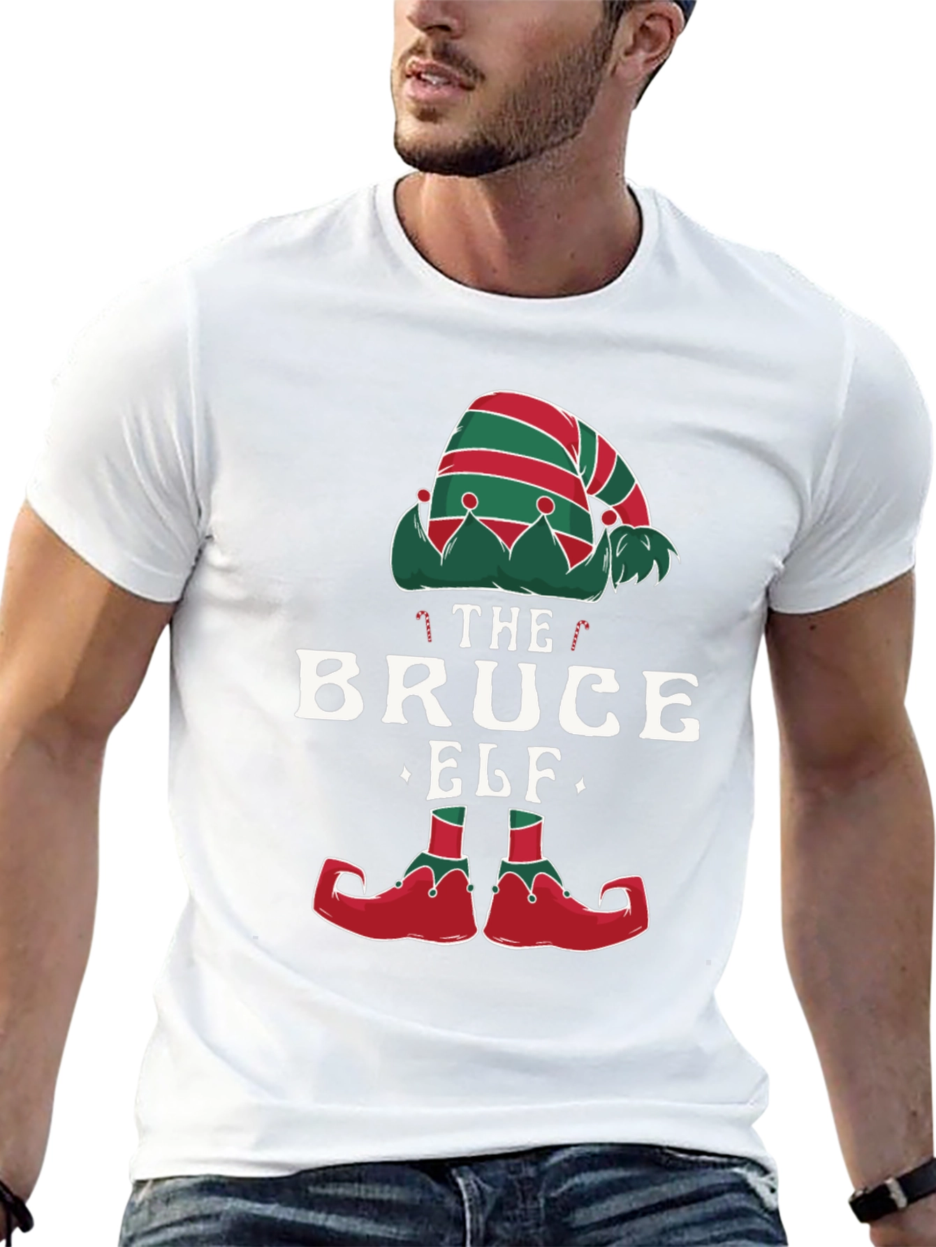 Bruce The Elf Christmas T-Shirt