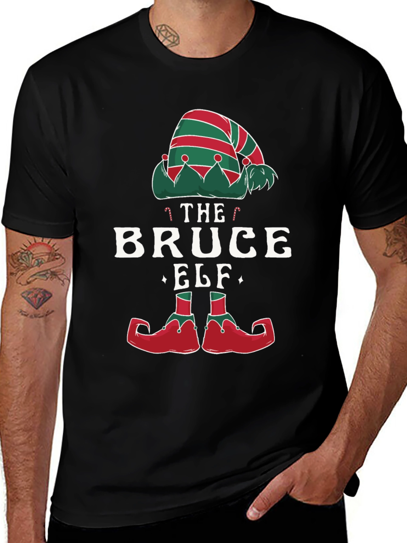 Bruce The Elf Christmas T-Shirt