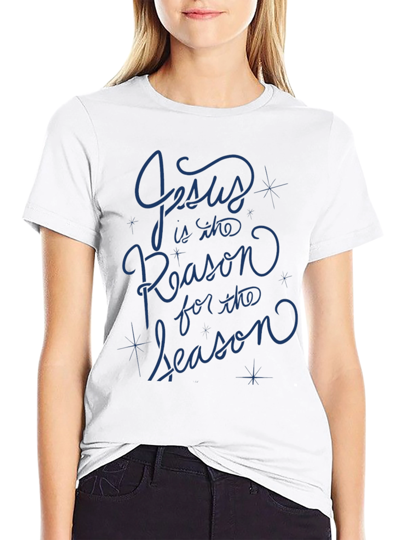 Jesus is the Reason T-Shirt - Christian Holiday Apparel