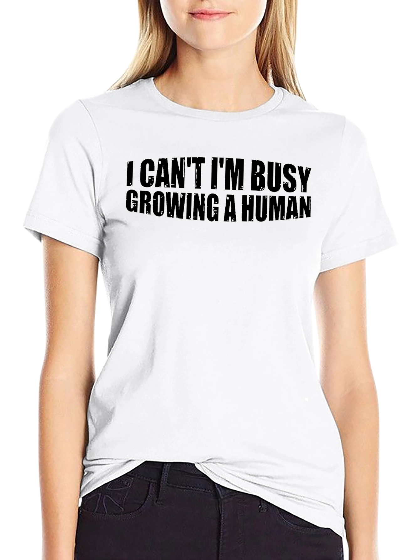 I Cant Im Busy Growing a Human T-Shirt