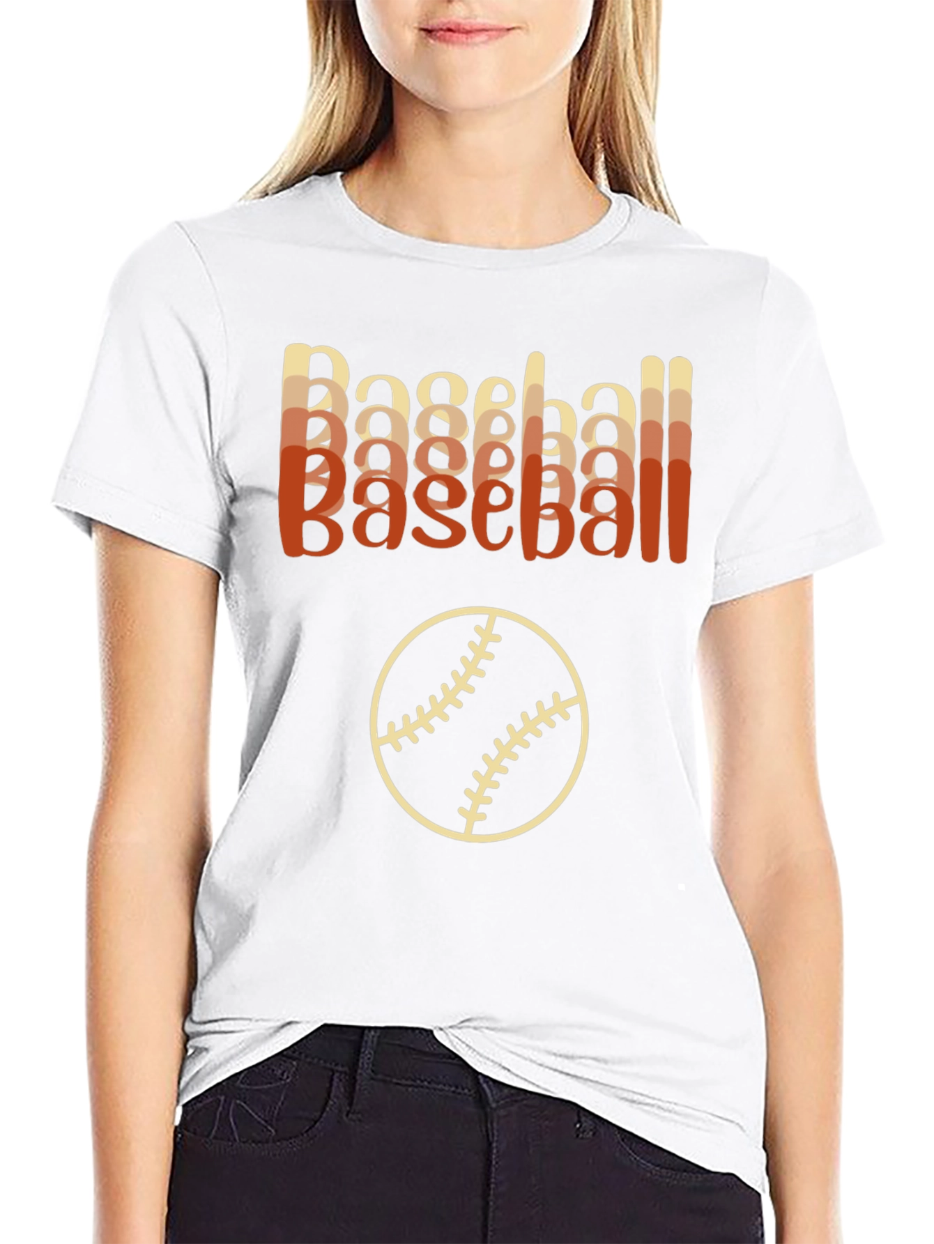 Baseball Retro T-Shirt Sporty Style