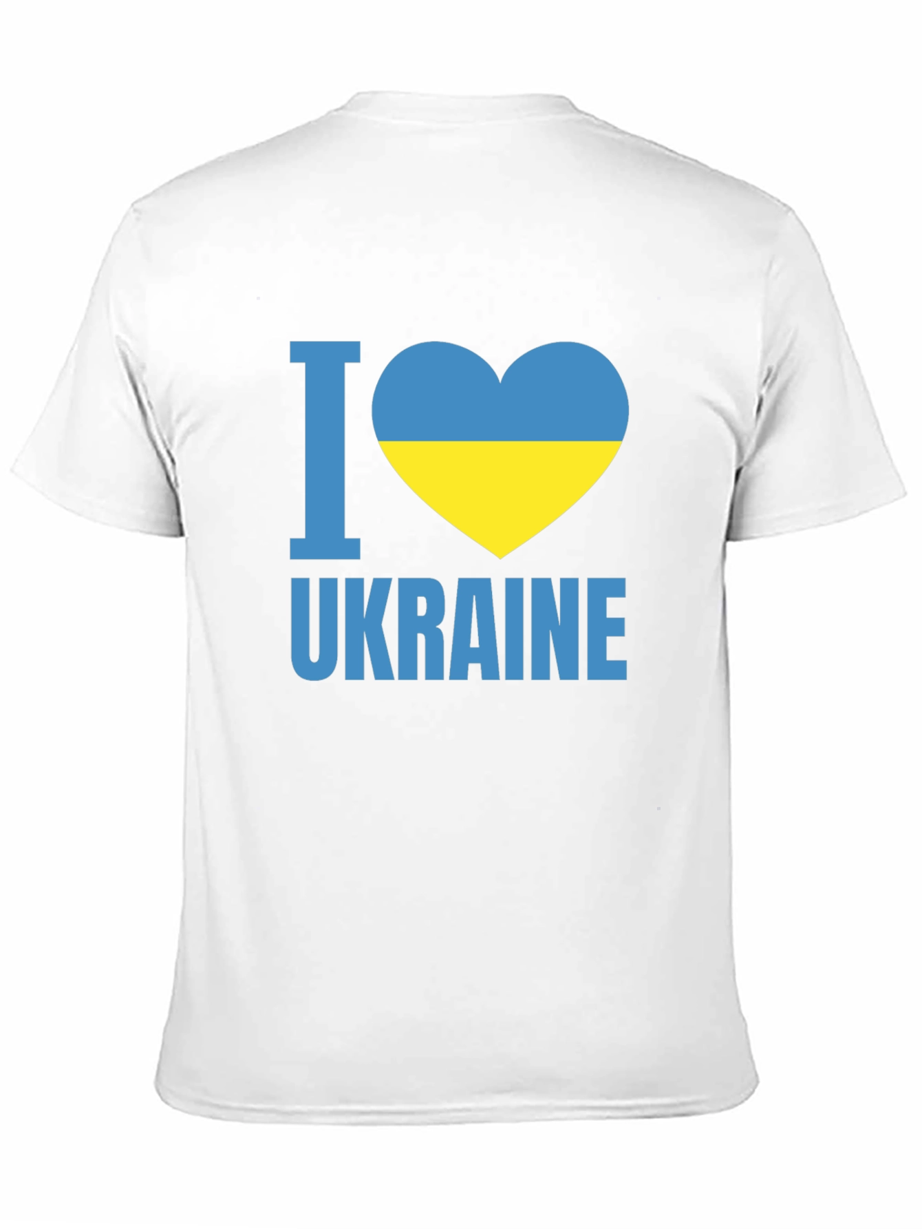 I Love Ukraine Black T-Shirt