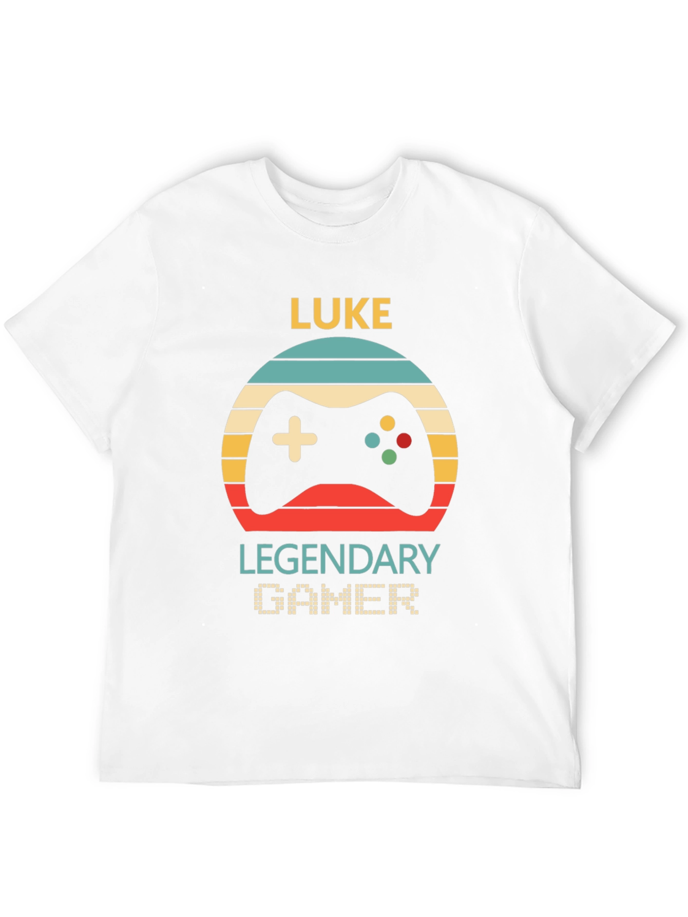 Luke Legendary Gamer Graphic T-Shirt
