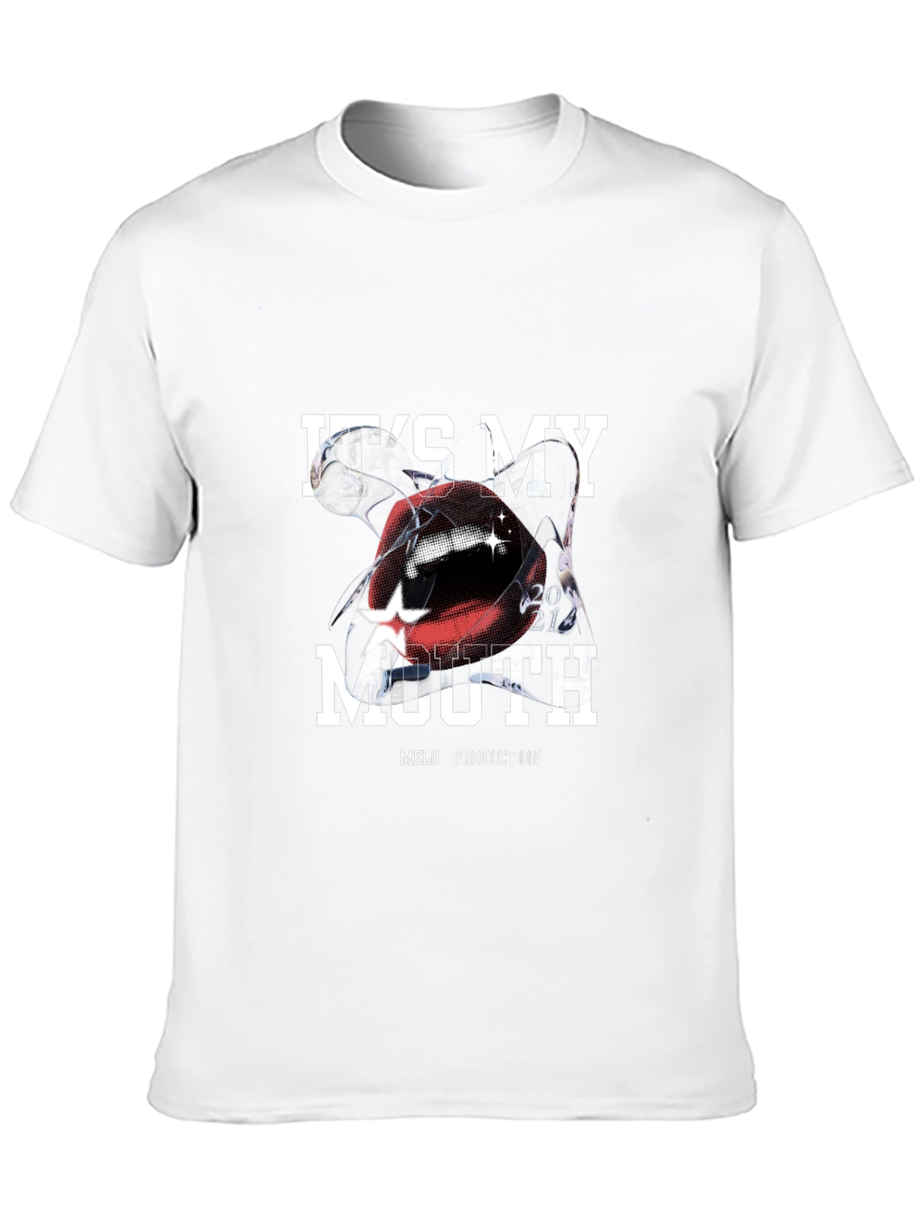 Its My Mouth T-Shirt - Black