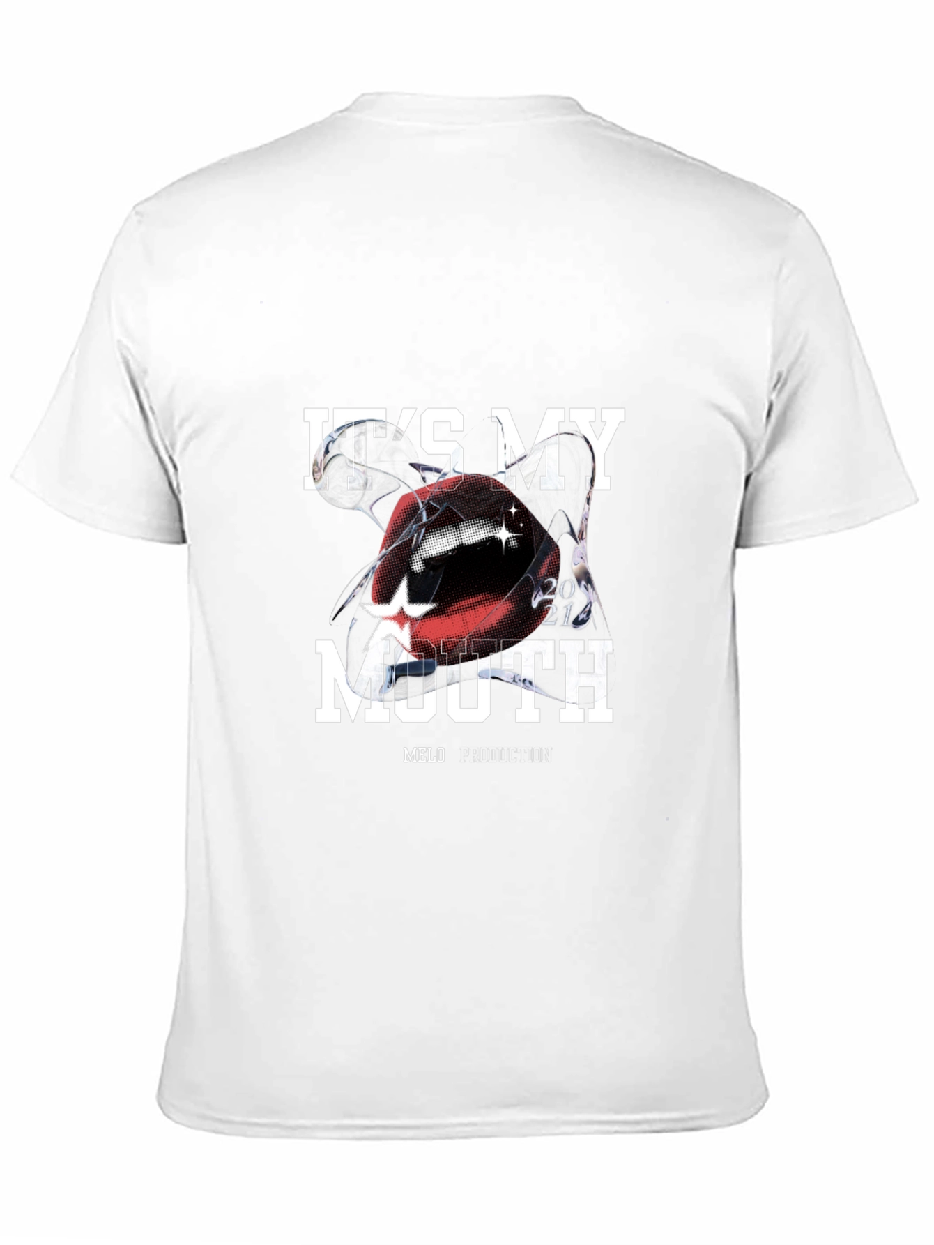 Its My Mouth T-Shirt - Black