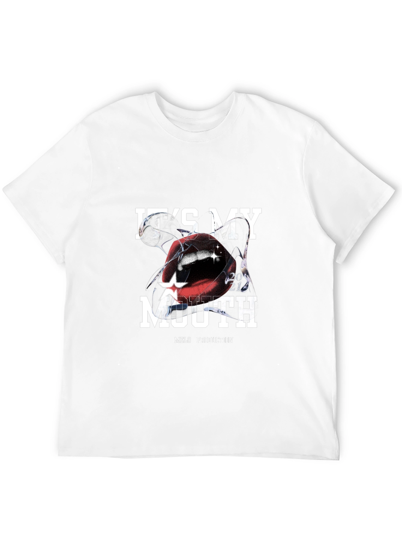 Its My Mouth T-Shirt - Black